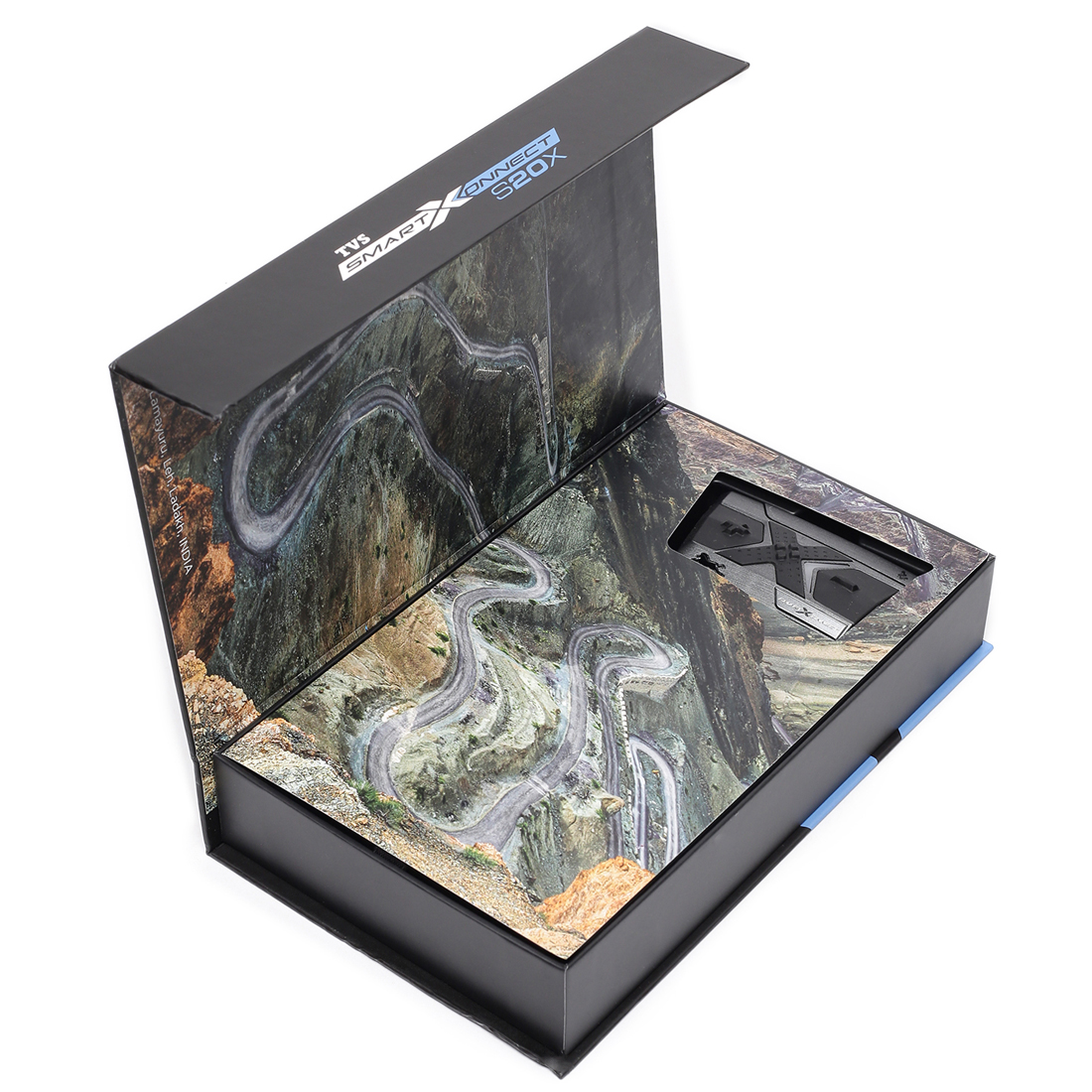 TVS Racing SmartXonnect S20X | Premium Helmet Bluetooth Device with Intercom, JBL HD Sound, & 1.2 Km Range