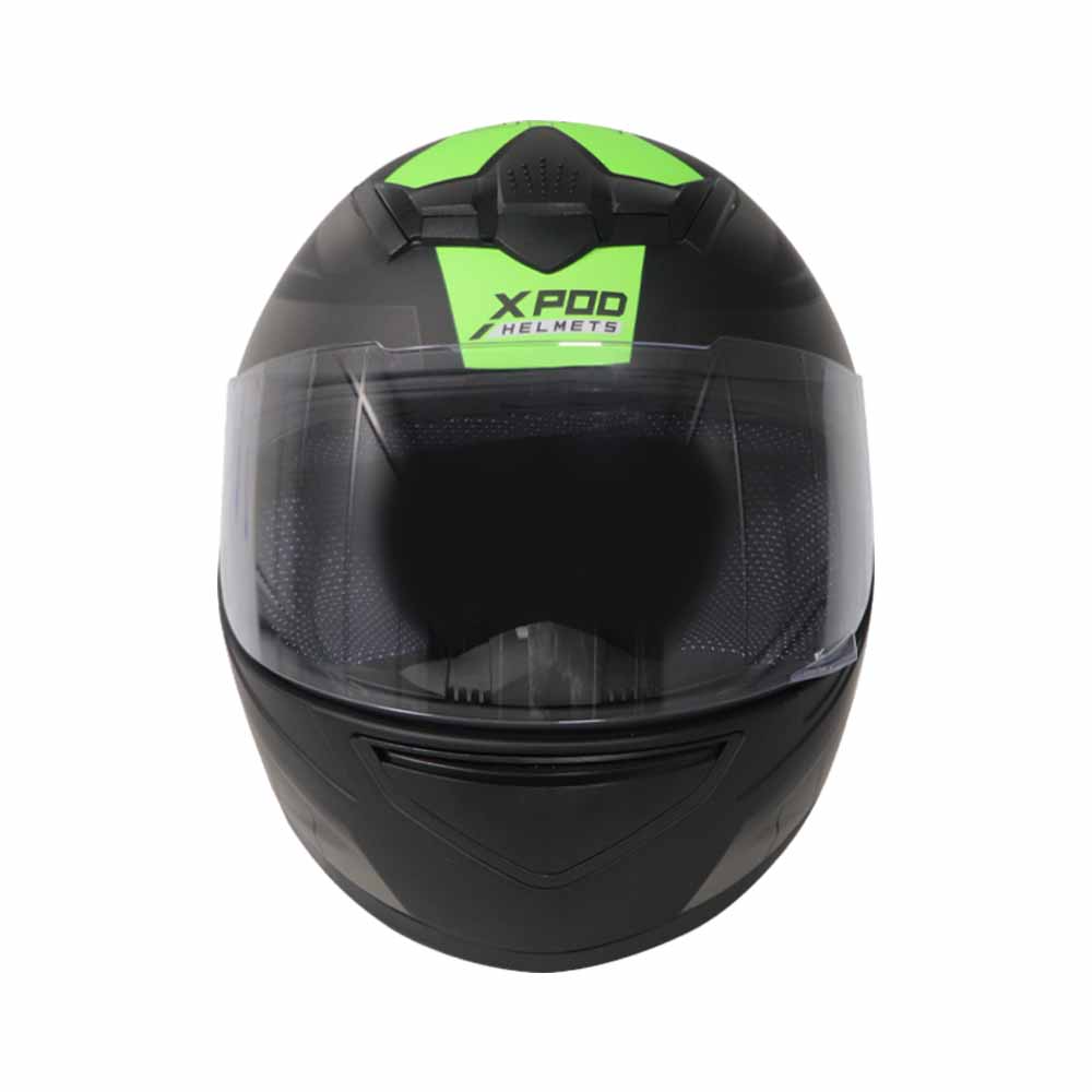 TVS XPOD Aerodynamic Helmet for Men - ISI & DOT Certified | Premium Bike Helmet