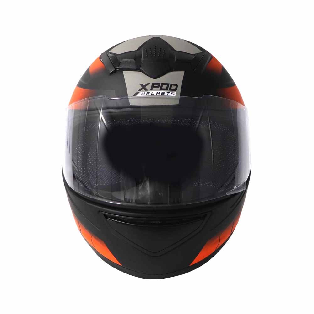 TVS XPOD Aerodynamic Helmet for Men - ISI & DOT Certified | Premium Bike Helmet