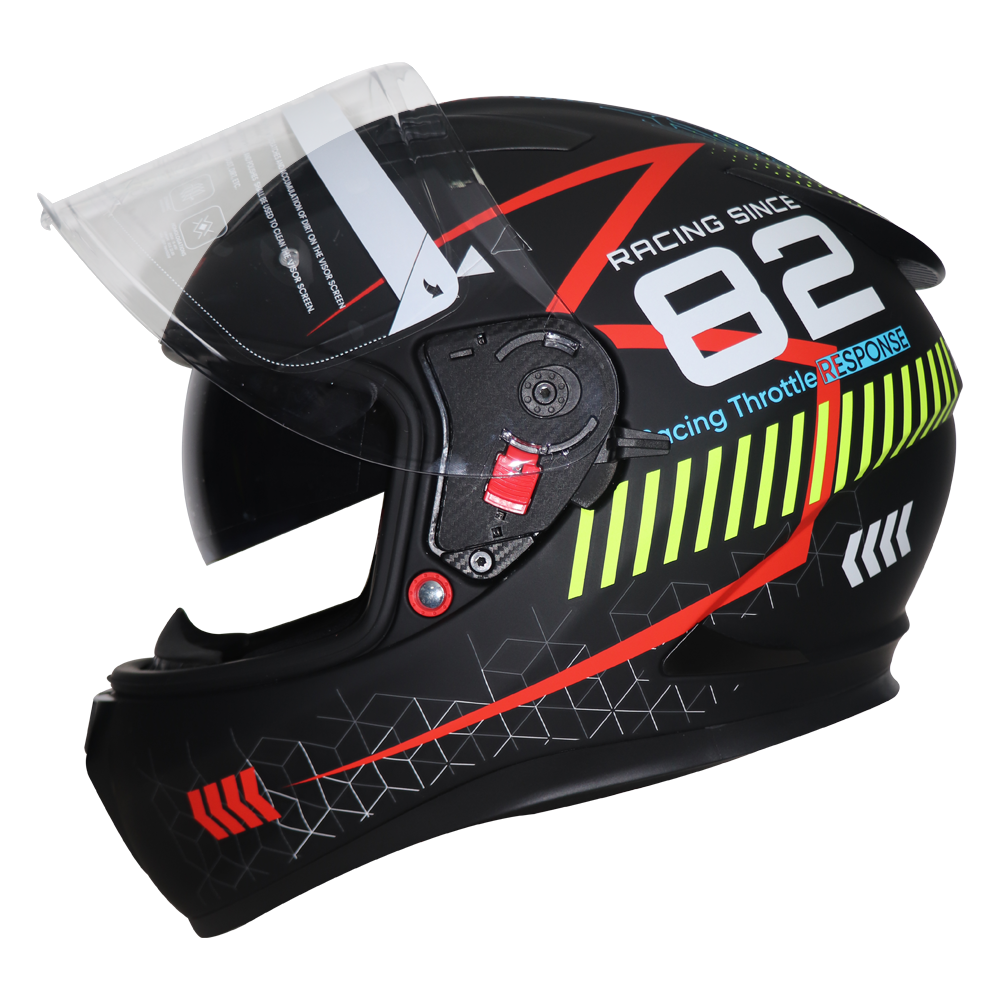 TVS Racing Bluetooth Ready Helmet | Full Face Racing Helmet for Men