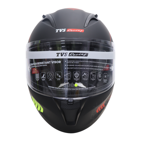TVS Racing Bluetooth Ready Helmet | Full Face Racing Helmet for Men