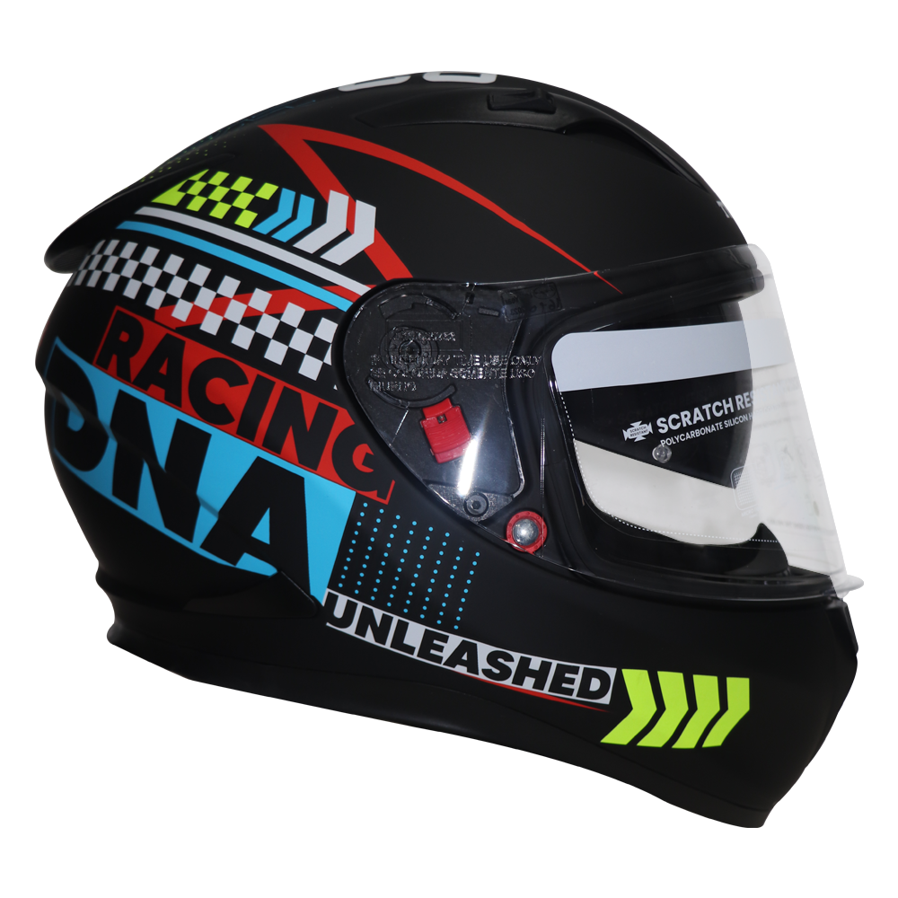 TVS Racing Bluetooth Ready Helmet | Full Face Racing Helmet for Men