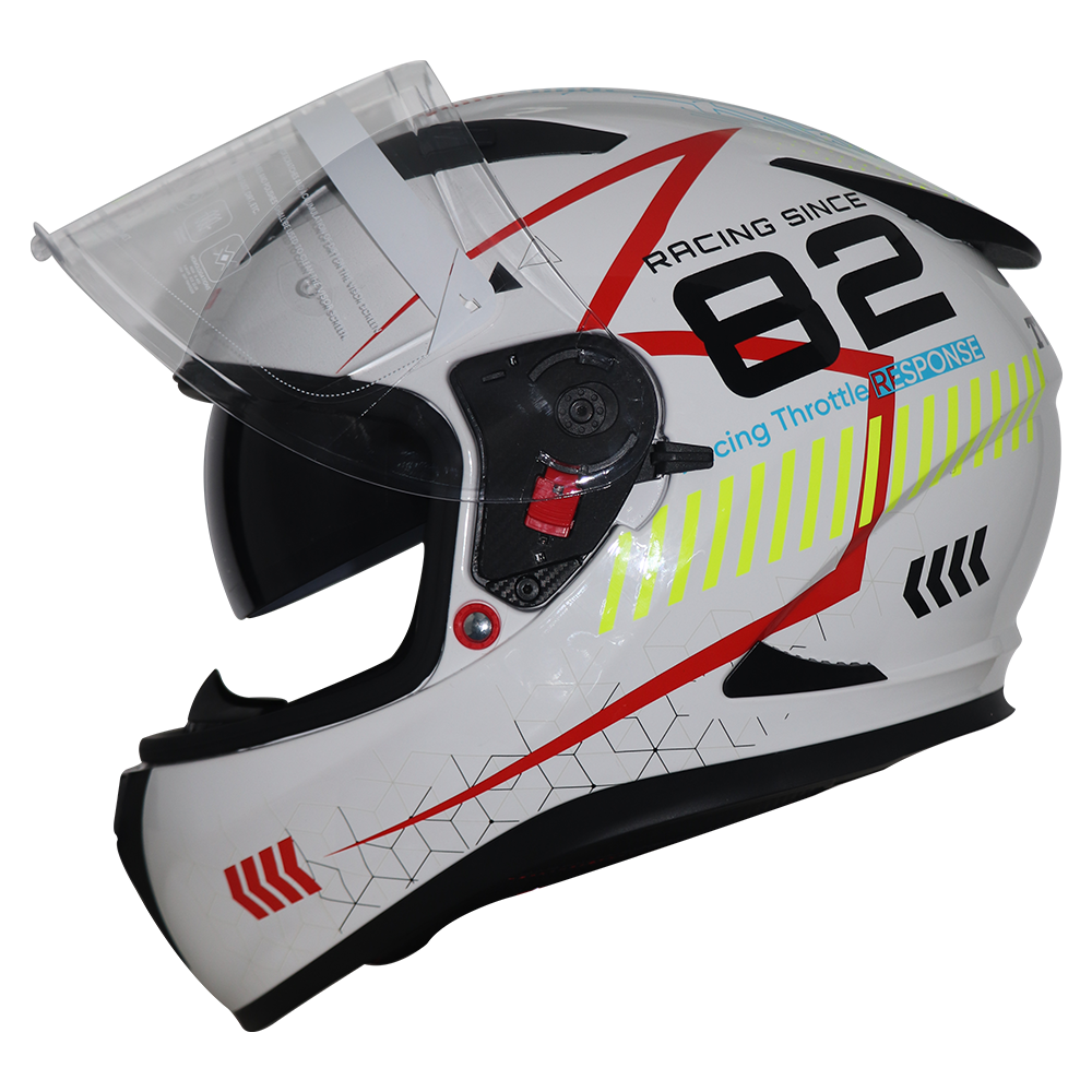 TVS Racing Full Face Premium Helmet - Ultimate Protection & Style