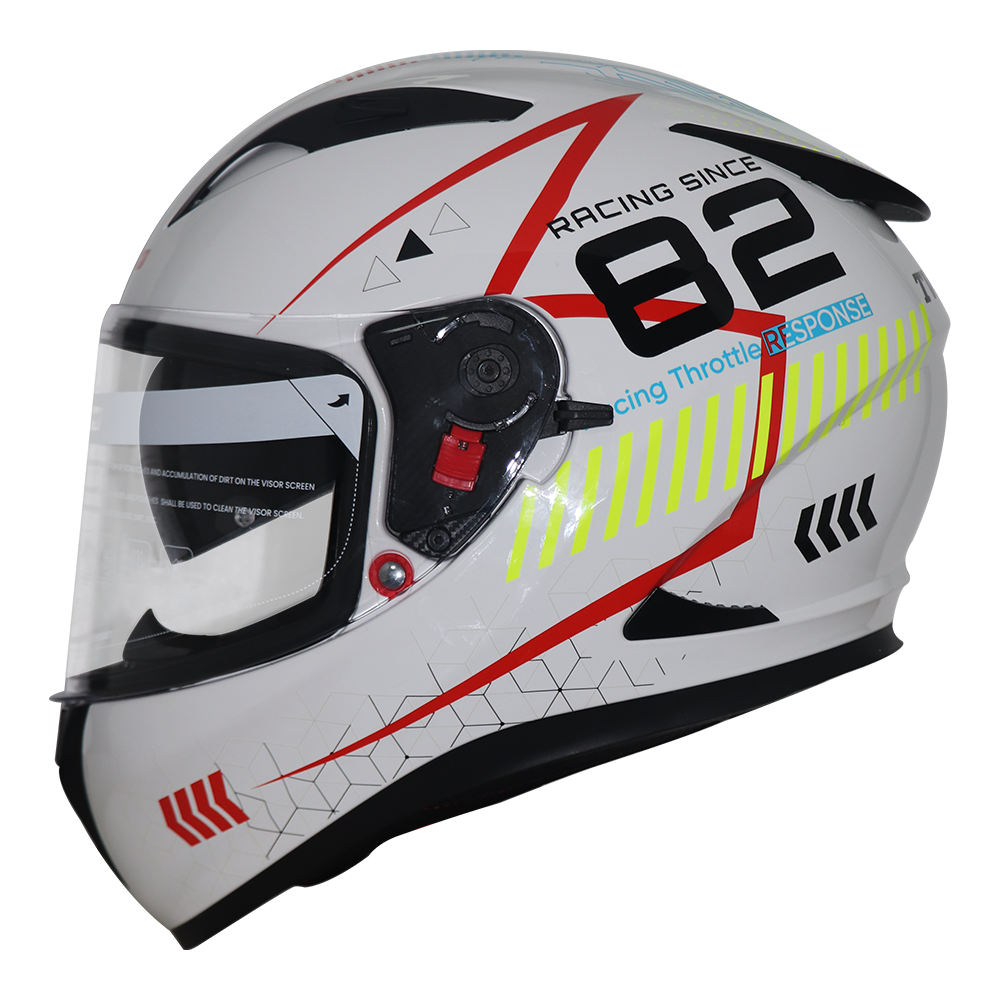 TVS Racing Full Face Premium Helmet - Ultimate Protection & Style