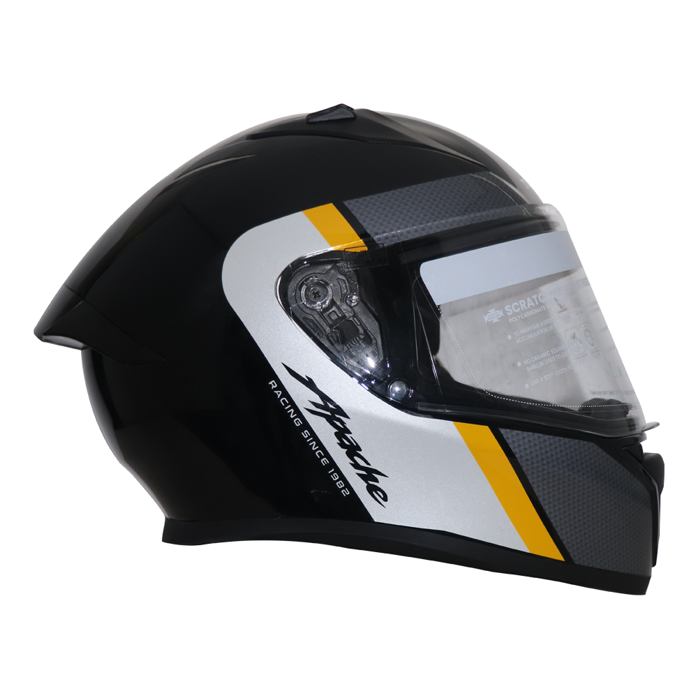 APACHE Full Face Helmet for Men | Superior Ventilation & Maximum Protection