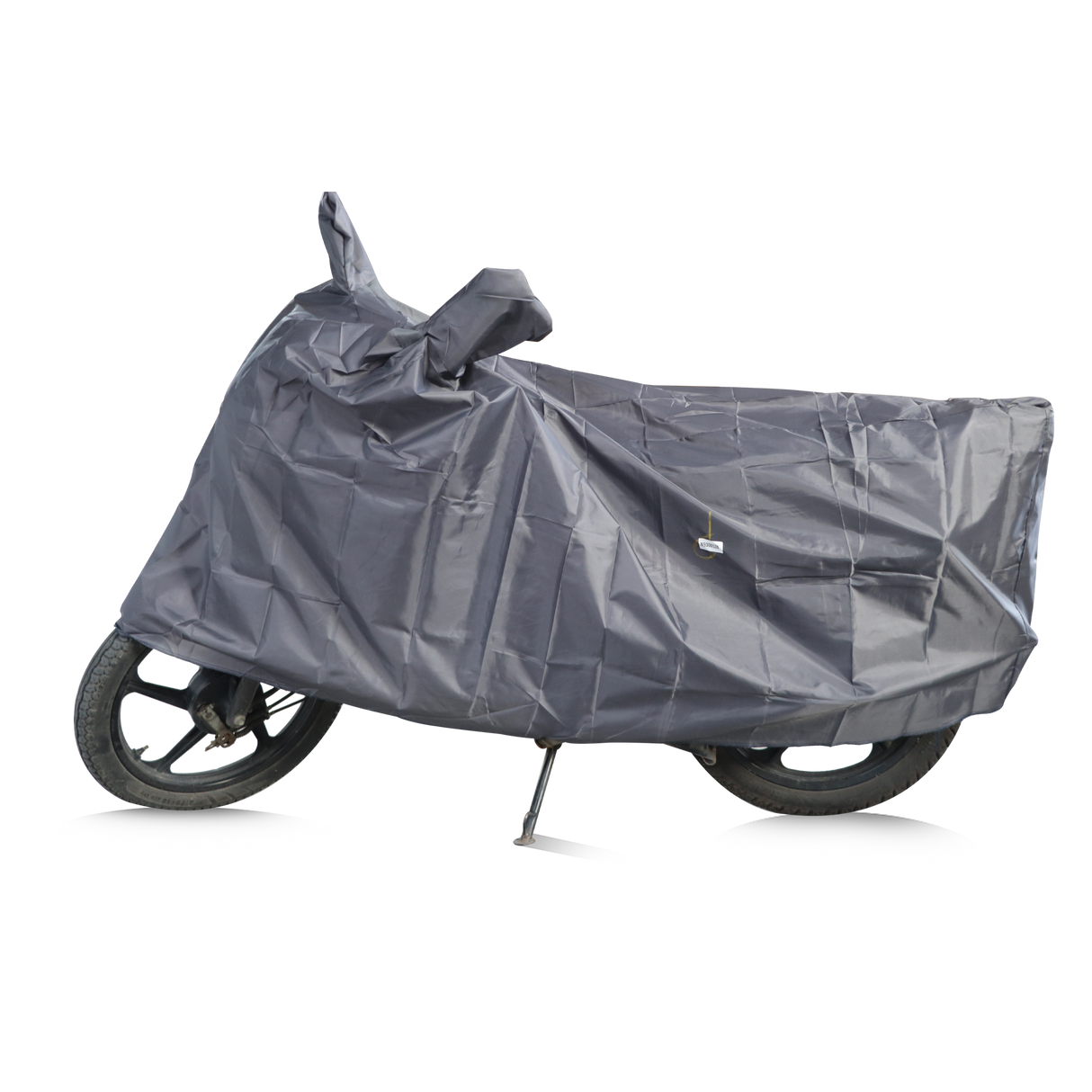 TVS Grey Vehicle Cover Without Elastic - UV & Water Resistant