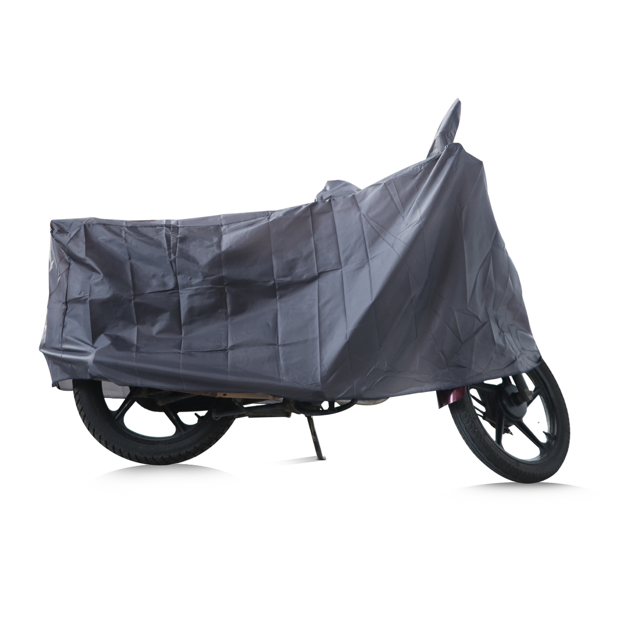 TVS Grey Vehicle Cover Without Elastic - UV & Water Resistant