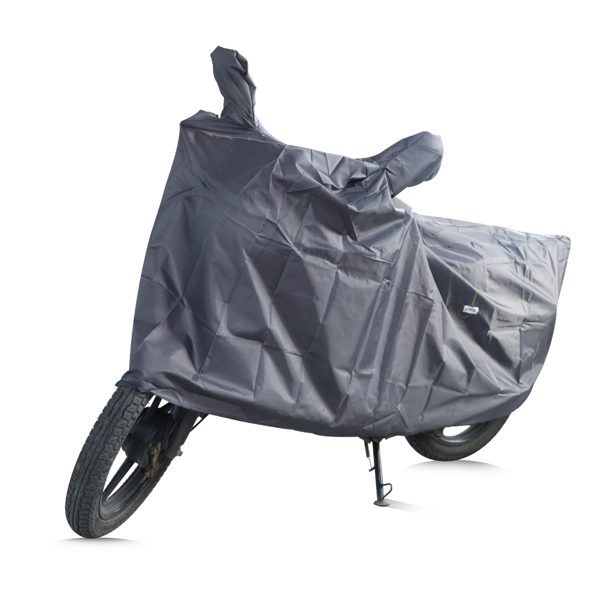TVS Grey Vehicle Cover Without Elastic - UV & Water Resistant