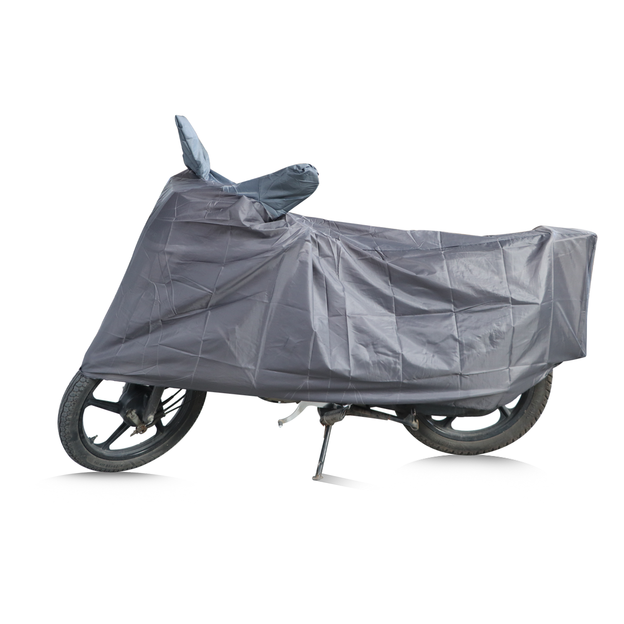 TVS Vehicle Cover with Elastic MC – All-Weather Protection, Durable and Snug Fit for Motorcycles