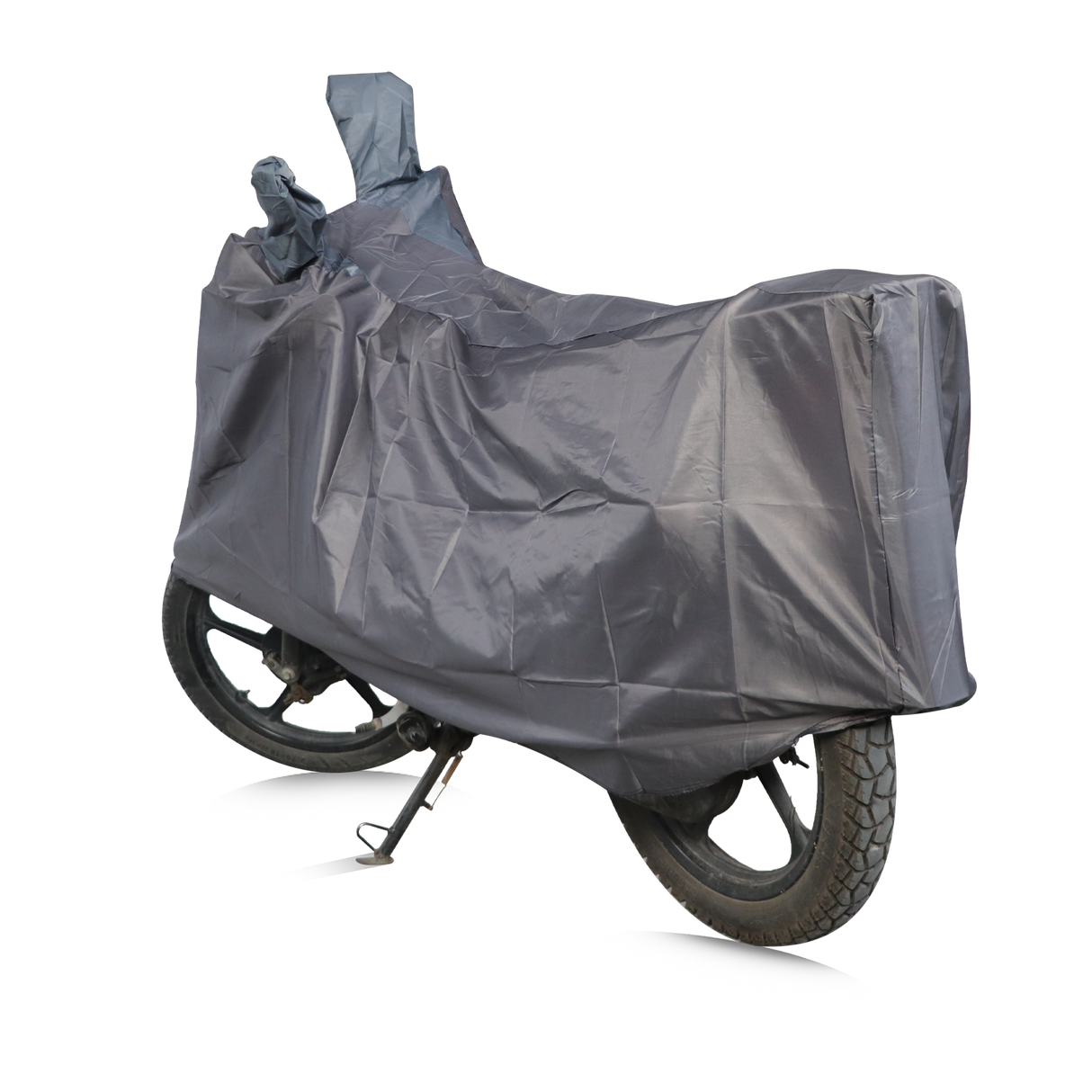 TVS Vehicle Cover with Elastic MC – All-Weather Protection, Durable and Snug Fit for Motorcycles
