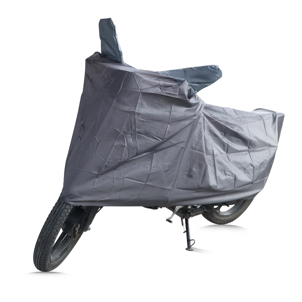 TVS Vehicle Cover with Elastic MC – All-Weather Protection, Durable and Snug Fit for Motorcycles