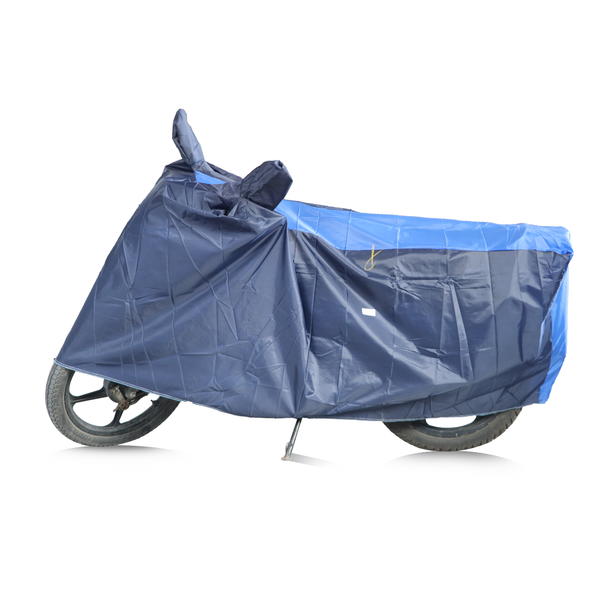 TVS Vehicle Cover - Navy Blue with Royal Blue | All-Weather Protection for Your Motorcycle