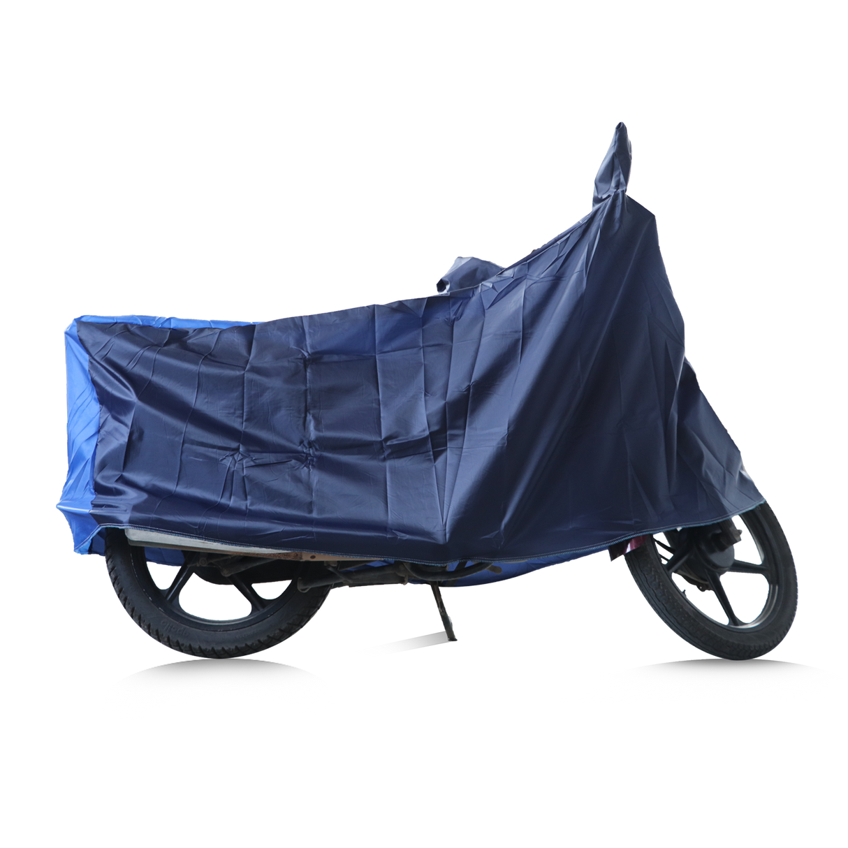 TVS Scooter Cover - Navy Blue with Royal Blue, UV & Water Resistant Protection