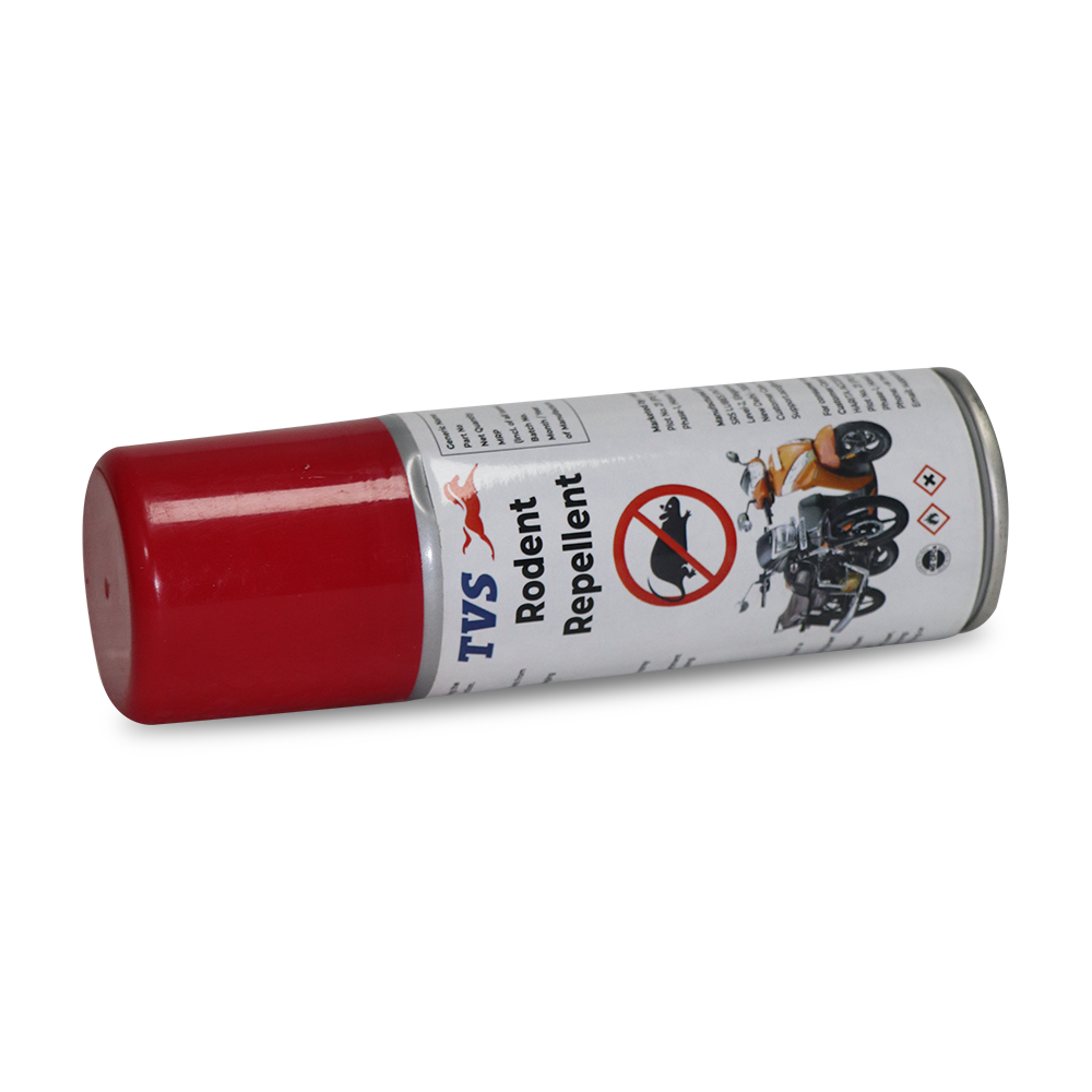 TVS Rodent Repellent VST Spray – 100 ml | Non-Toxic, Long-Lasting Protection for Motorcycles & Scooters