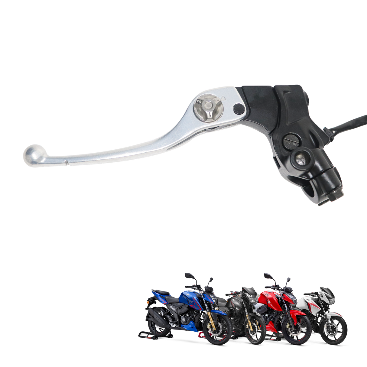 TVS Control Lever Kit for BS6 RTR Variants | Adjustable, Ergonomic Design for Precision and Comfort