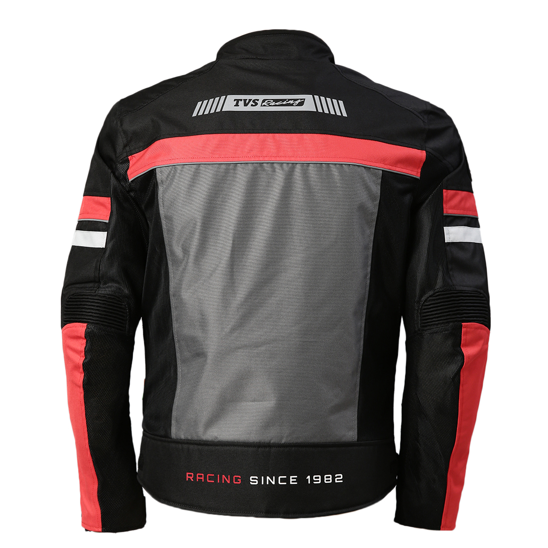 TVS Racing Street Striker Riding Jacket for Men | High Abrasion 600D Polyester, CE Level 2 Armour Protection