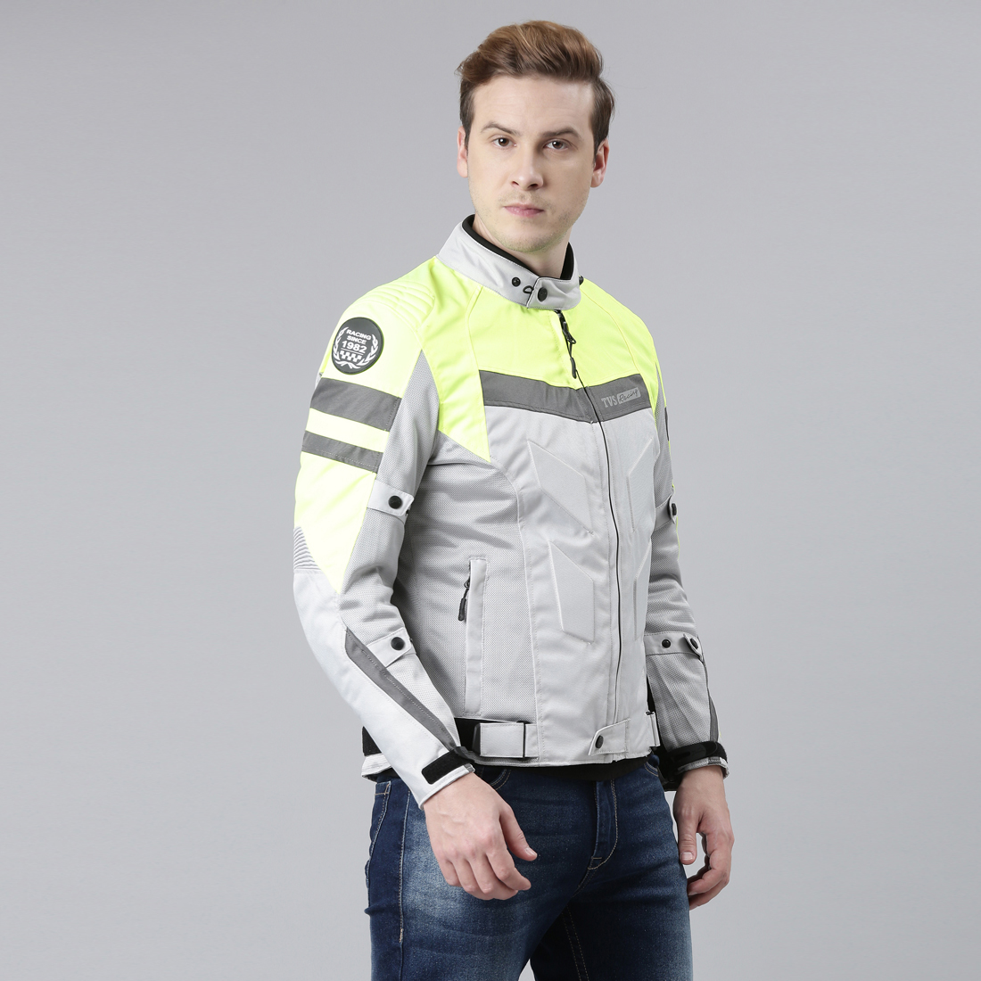TVS RACING AEGIS RIDING JACKET (CE LEVEL 2) - 3 LAYER