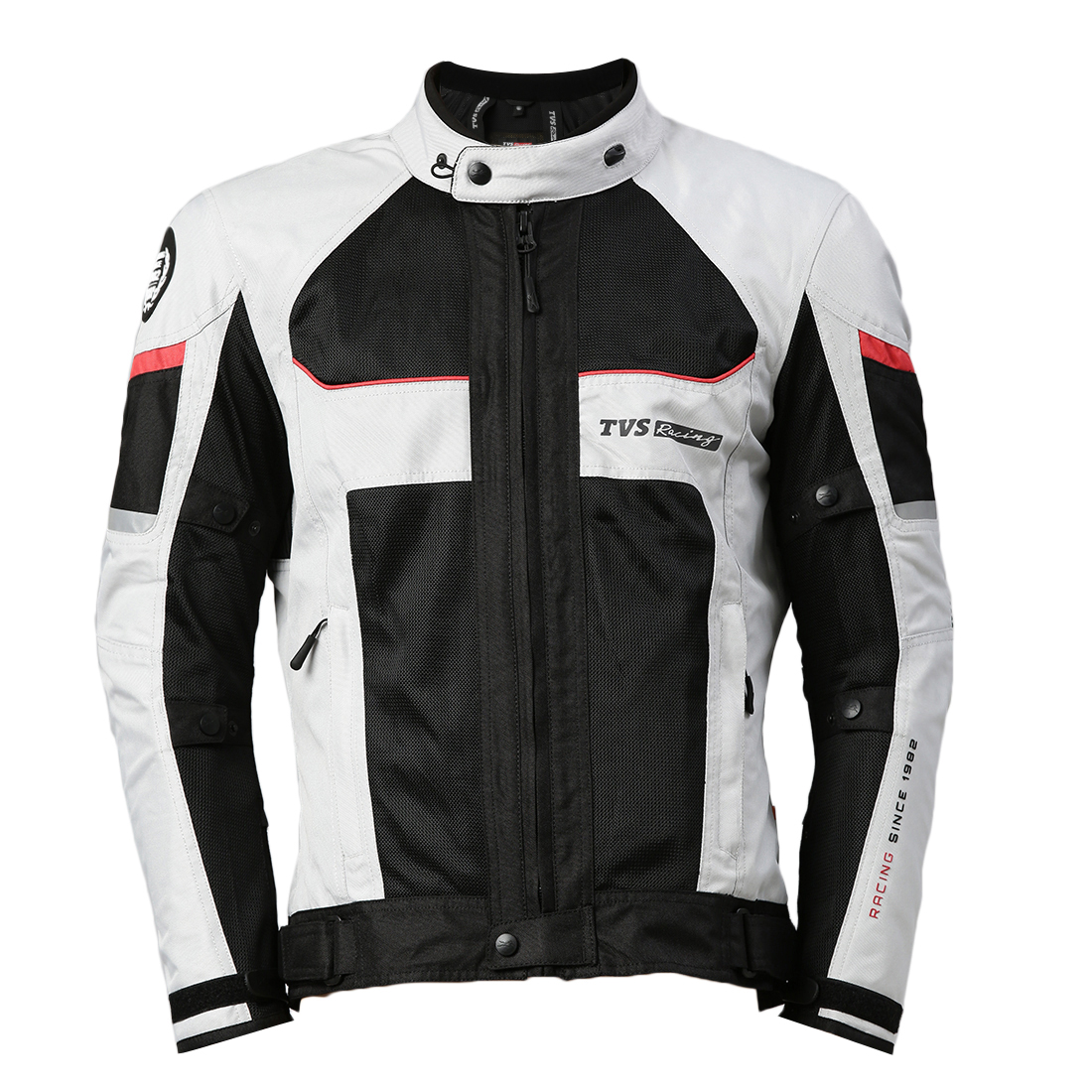 TVS Racing Challenger 3-Layer Riding Jacket for Men | All-Weather, CE Level 2 Armor Protection