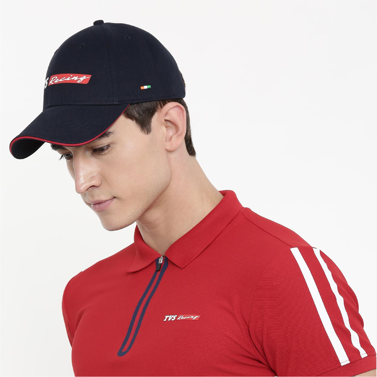 TVS Racing Cap Blue - Breathable, Stylish Headwear for Men & Women