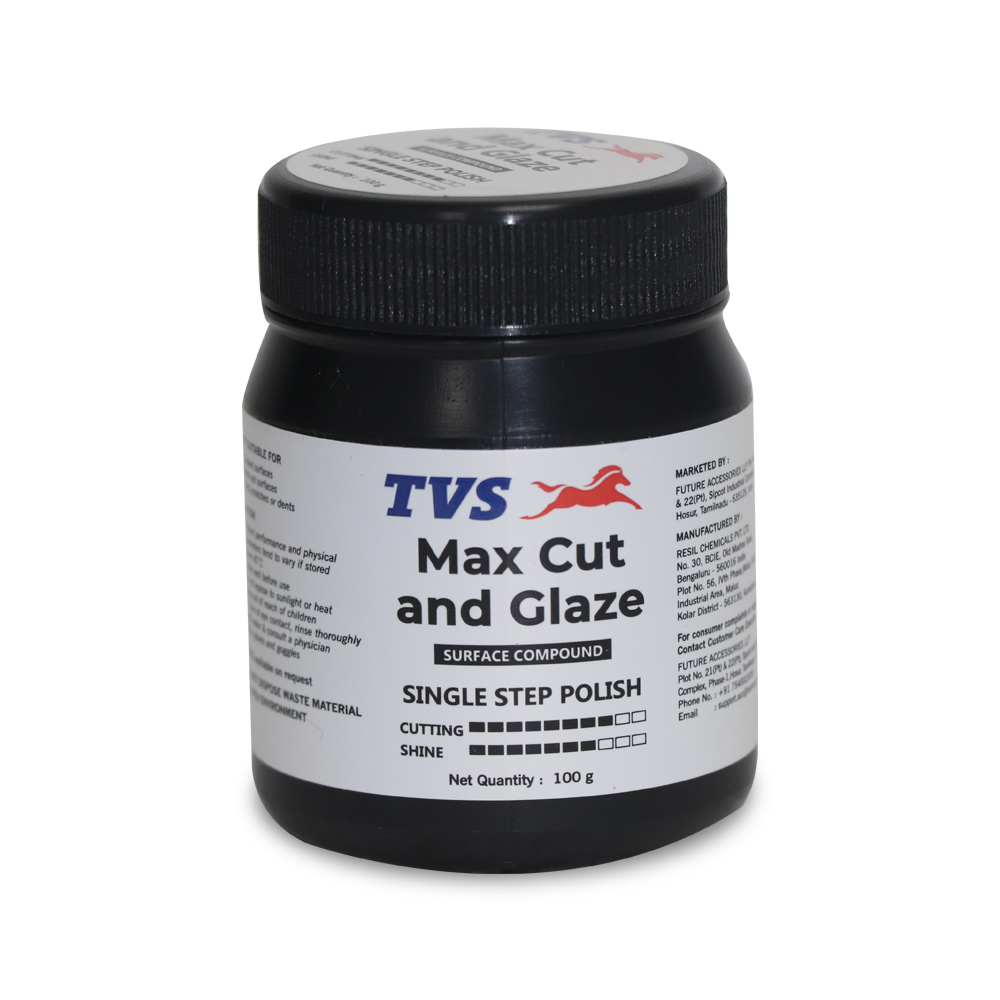 TVS Max Cut and Glaze – Single Step Polish, 100g