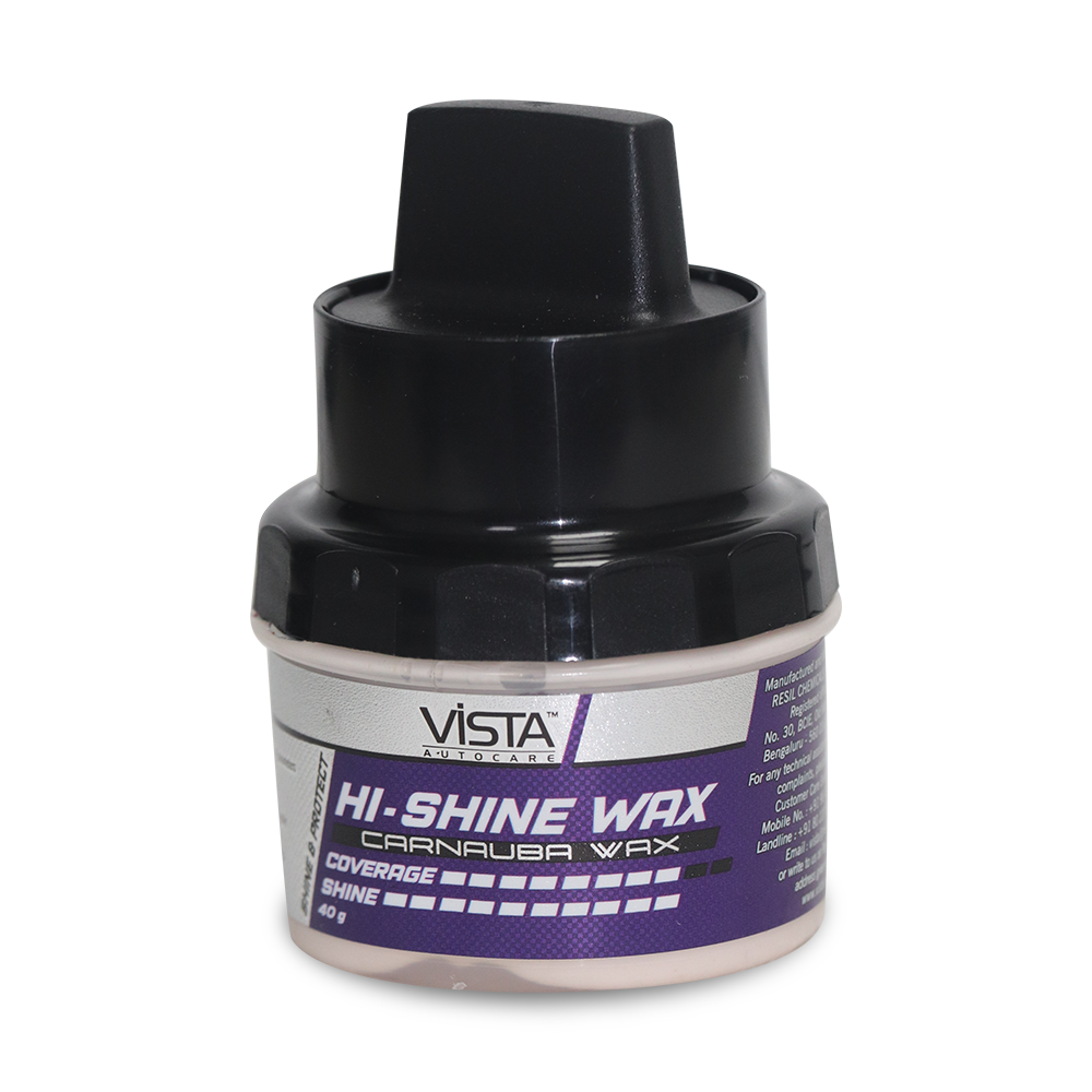 TVS High Shine Wax 40g - Carnauba Wax for a Showroom Finish