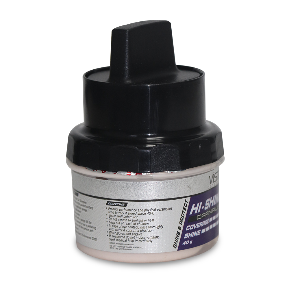 TVS High Shine Wax 40g - Carnauba Wax for a Showroom Finish