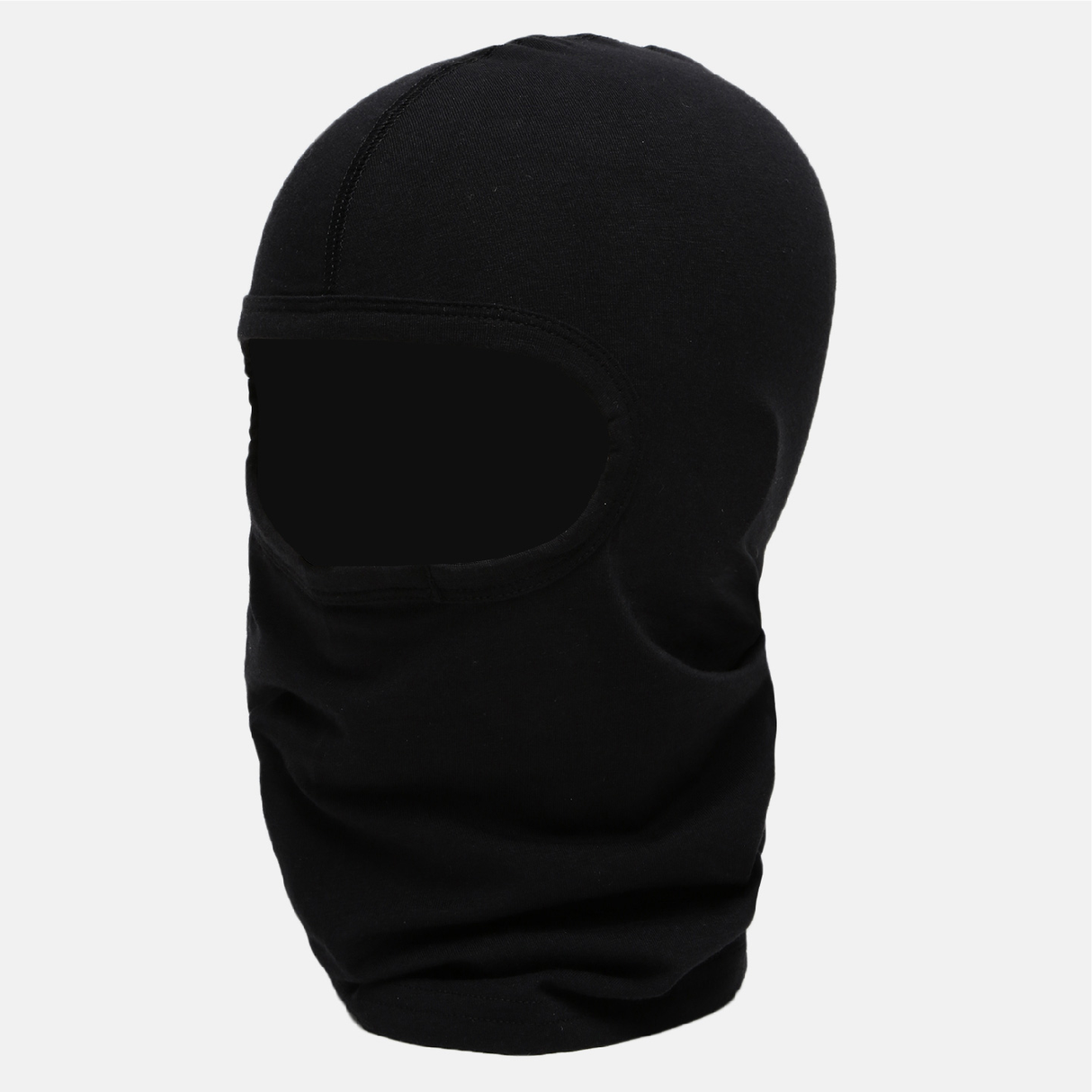 TVS Racing Balaclava - Black, Size L | Wind, Dust, Cold, and UV Protection | Anti-Microbial Fabric
