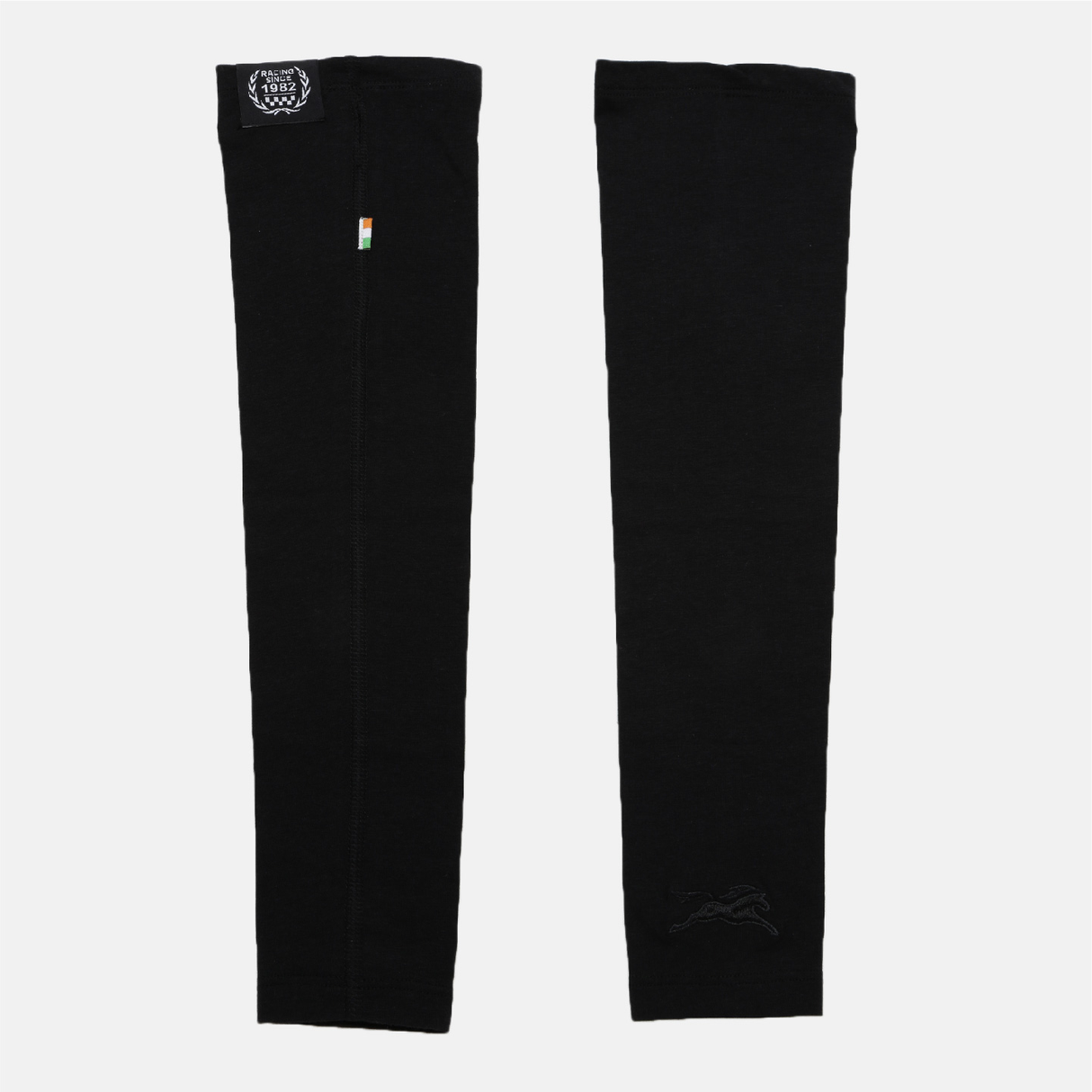 TVS Racing Arm Sleeves - Black | SPF 50+ Protection & Anti-Bacterial Finish