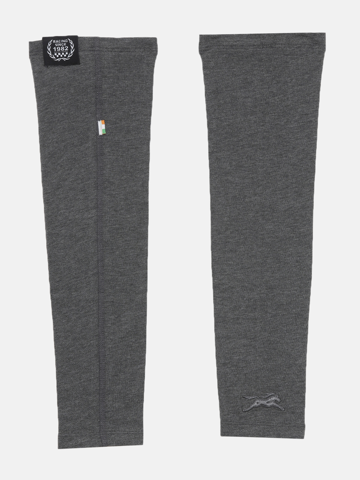 TVS Racing Arm Sleeves - Grey | SPF 50+ Protection & Anti-Bacterial Finish