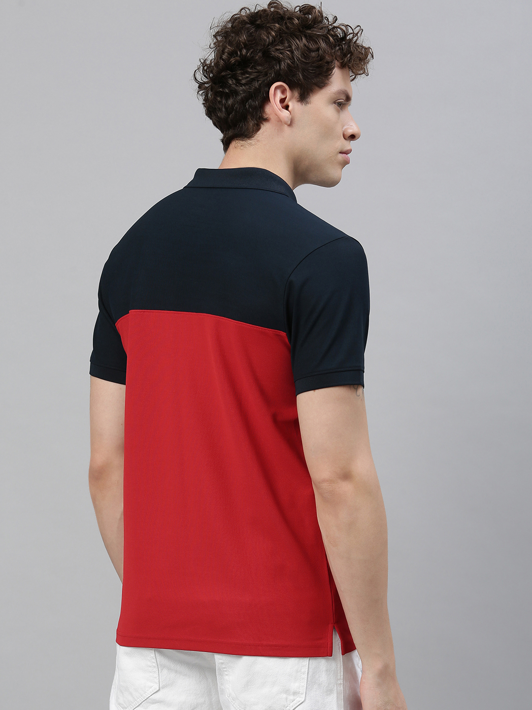 TVS Racing Polo T-Shirt | Durable & Stylish Polyester Polo in Blue & Red