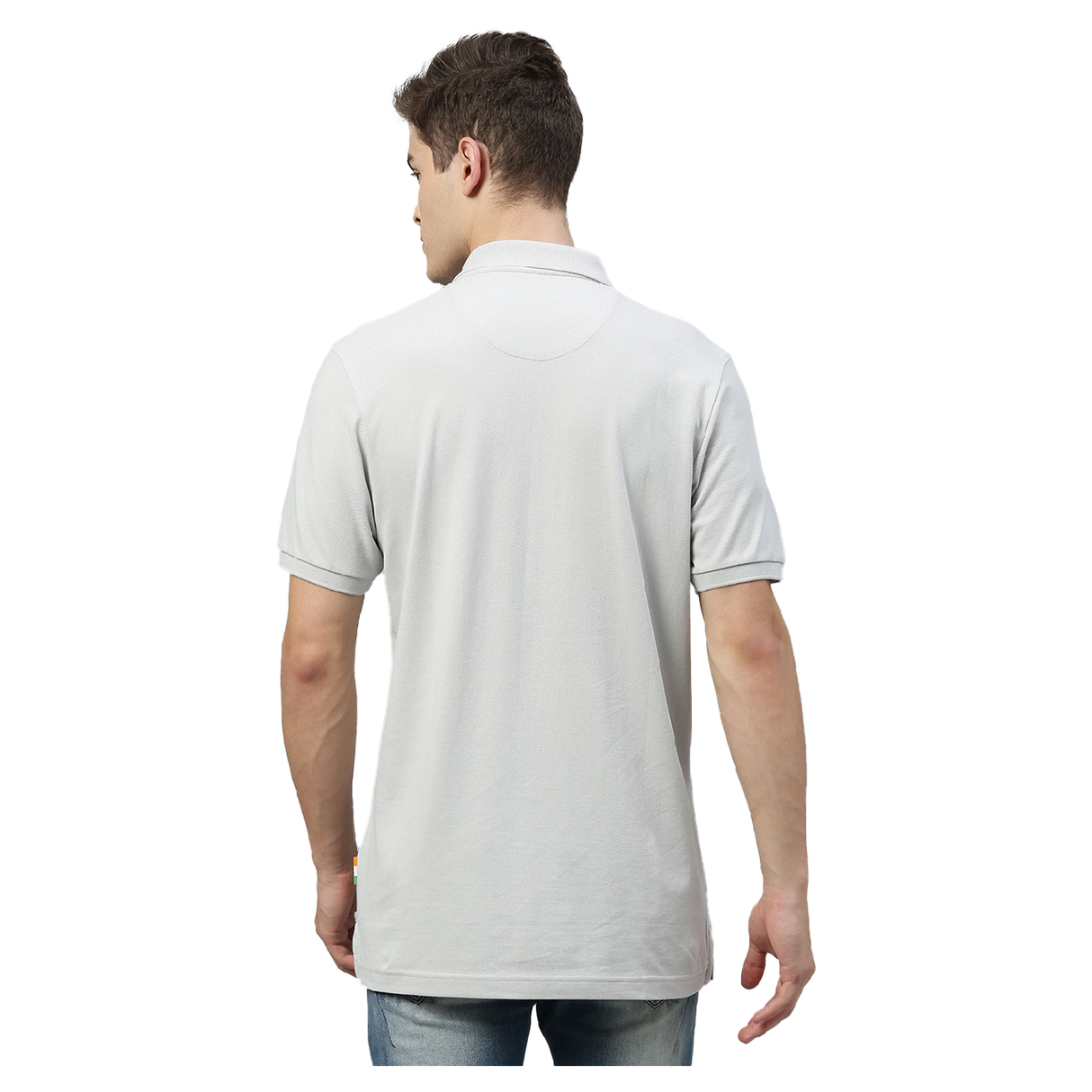 TVS Racing Polo T Shirt Cotton (Grey)