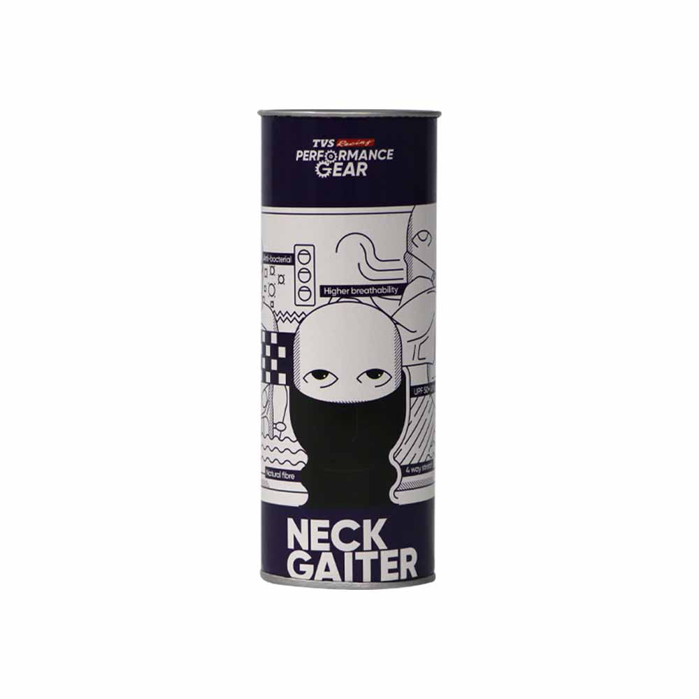 TVS Racing Neck Gaiter Grey- All-Weather Comfort & Protection