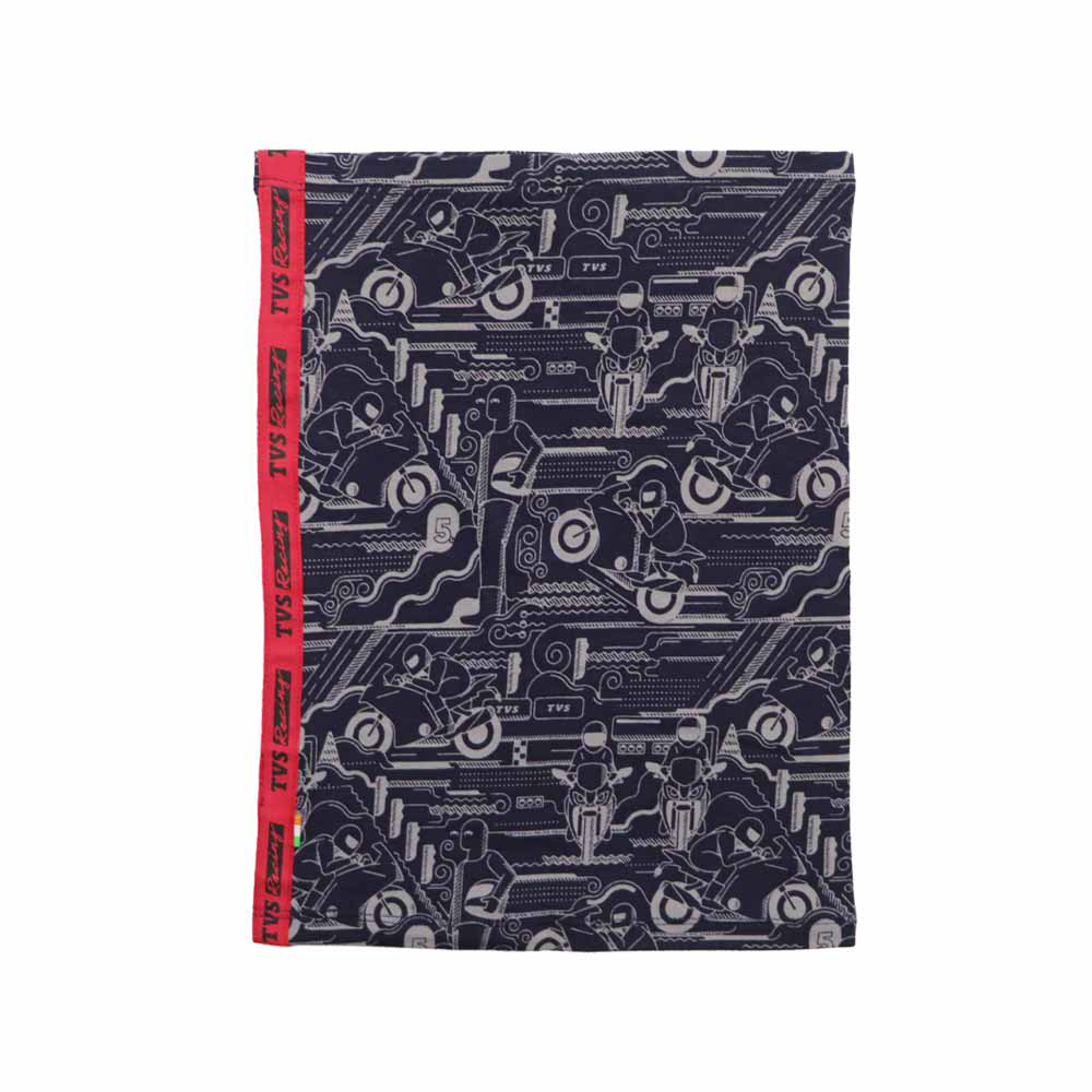 TVS Racing Neck Gaiter Blue- All-Weather Comfort & Protection