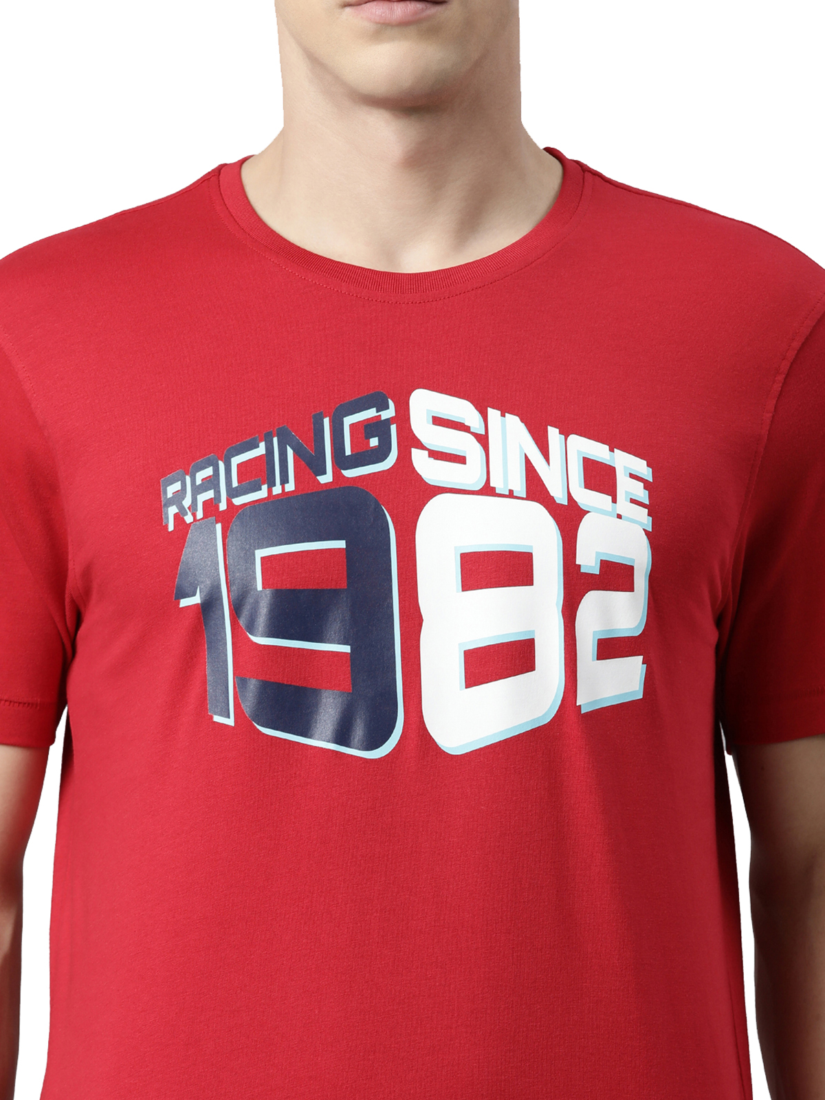 TVS Racing Pride Tee 1982 | Classic Cotton Round Neck T-Shirt