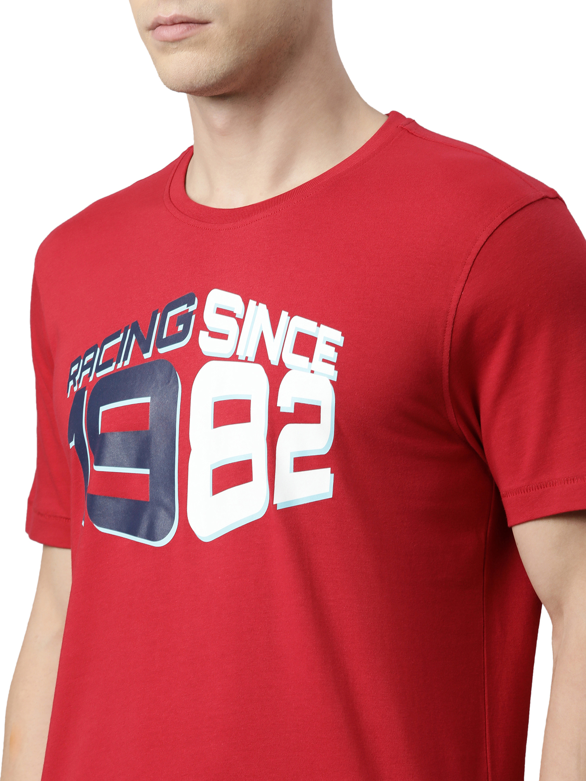 TVS Racing Pride Tee 1982 | Classic Cotton Round Neck T-Shirt