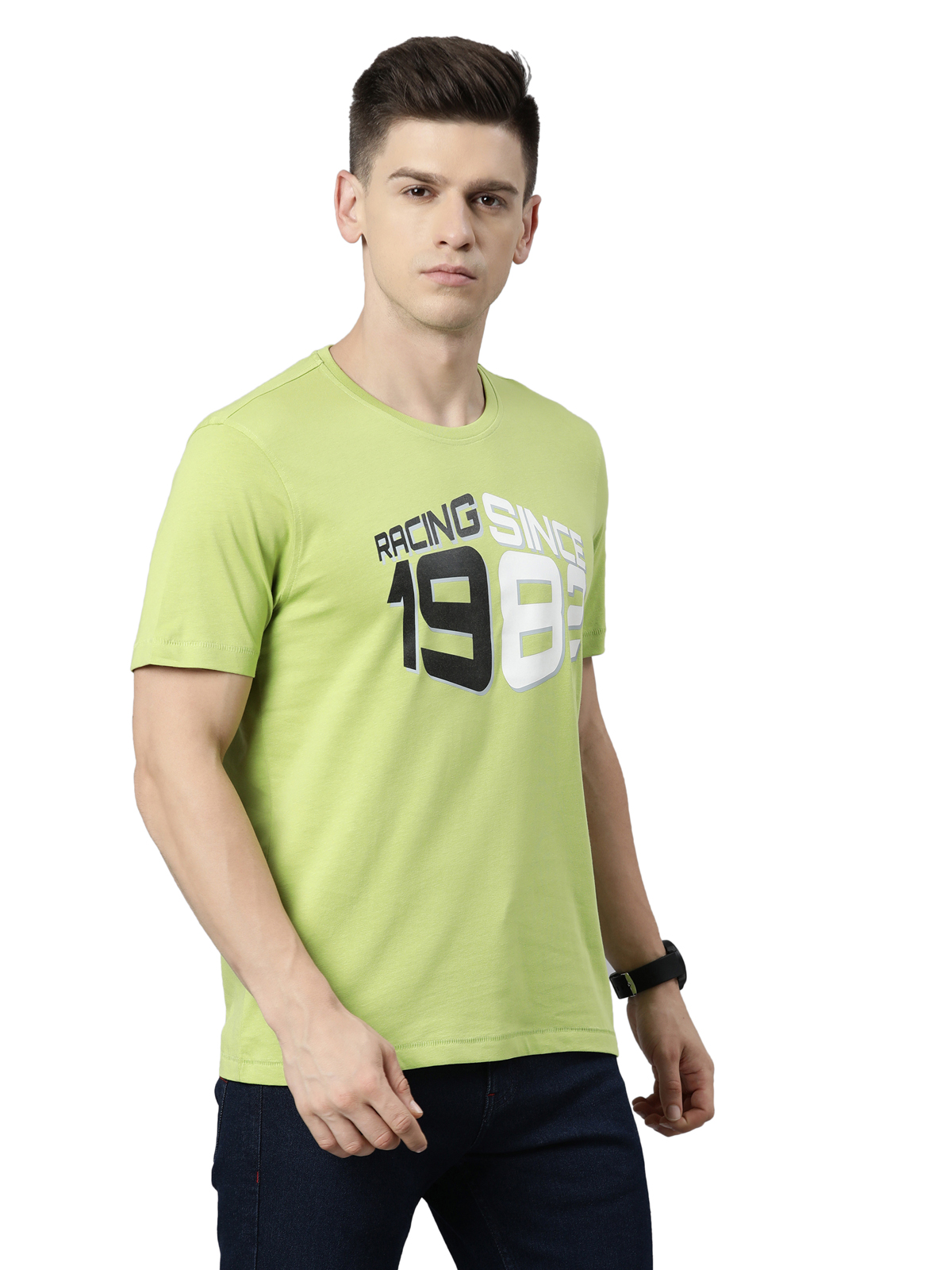 TVS Racing Pride Tee 1982 | Classic Cotton Round Neck T-Shirt