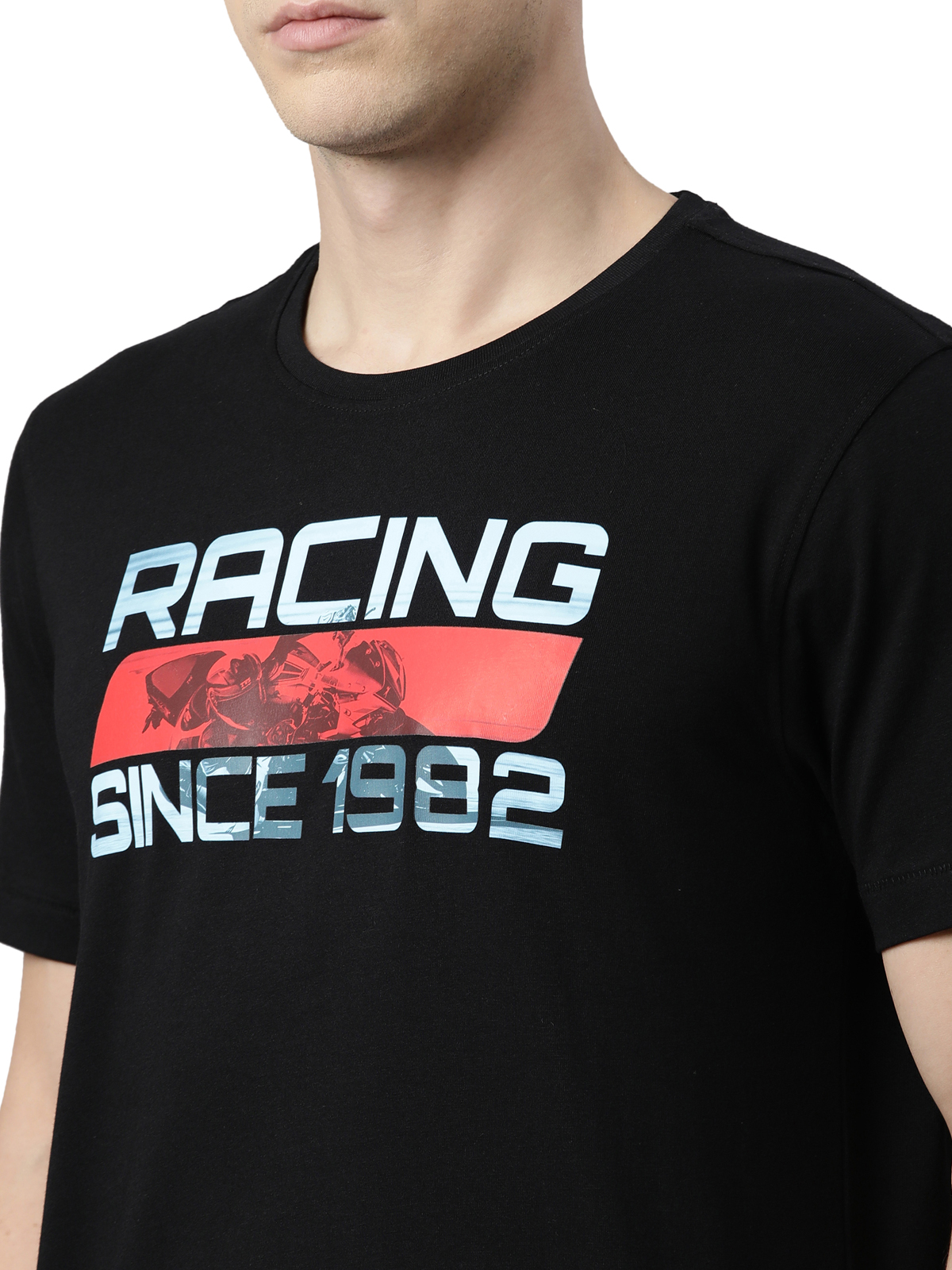 TVS Racing Lineage Tee 1982 | Classic Cotton Round Neck T-Shirt