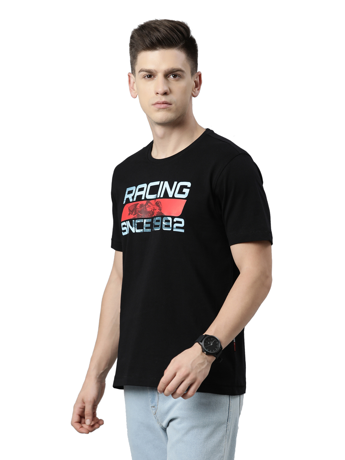 TVS Racing Lineage Tee 1982 | Classic Cotton Round Neck T-Shirt