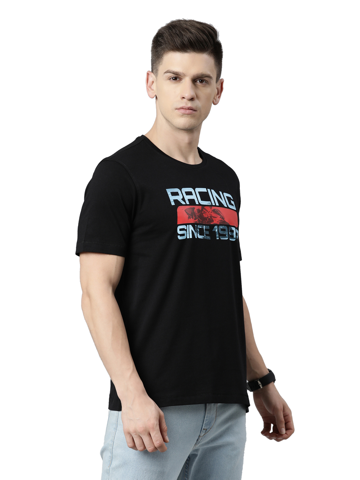 TVS Racing Lineage Tee 1982 | Classic Cotton Round Neck T-Shirt