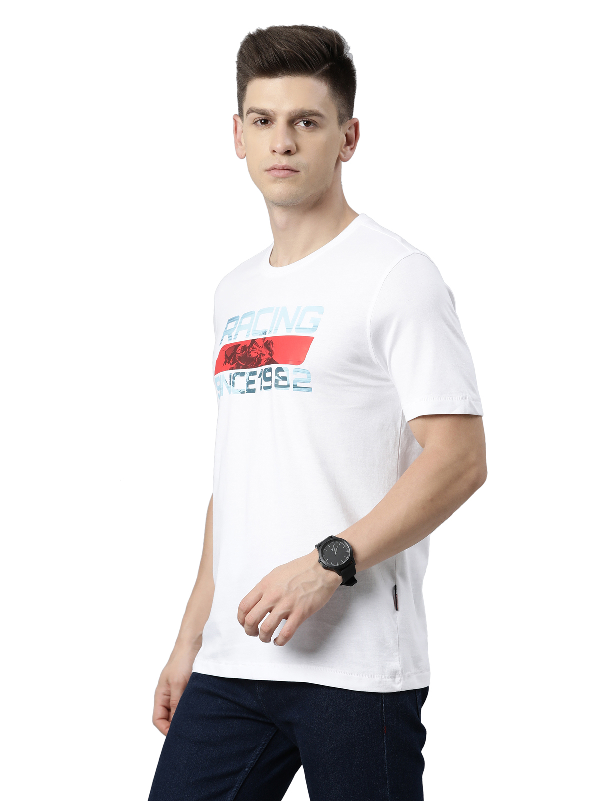 TVS Racing Lineage Tee 1982 | Classic Cotton Round Neck T-Shirt