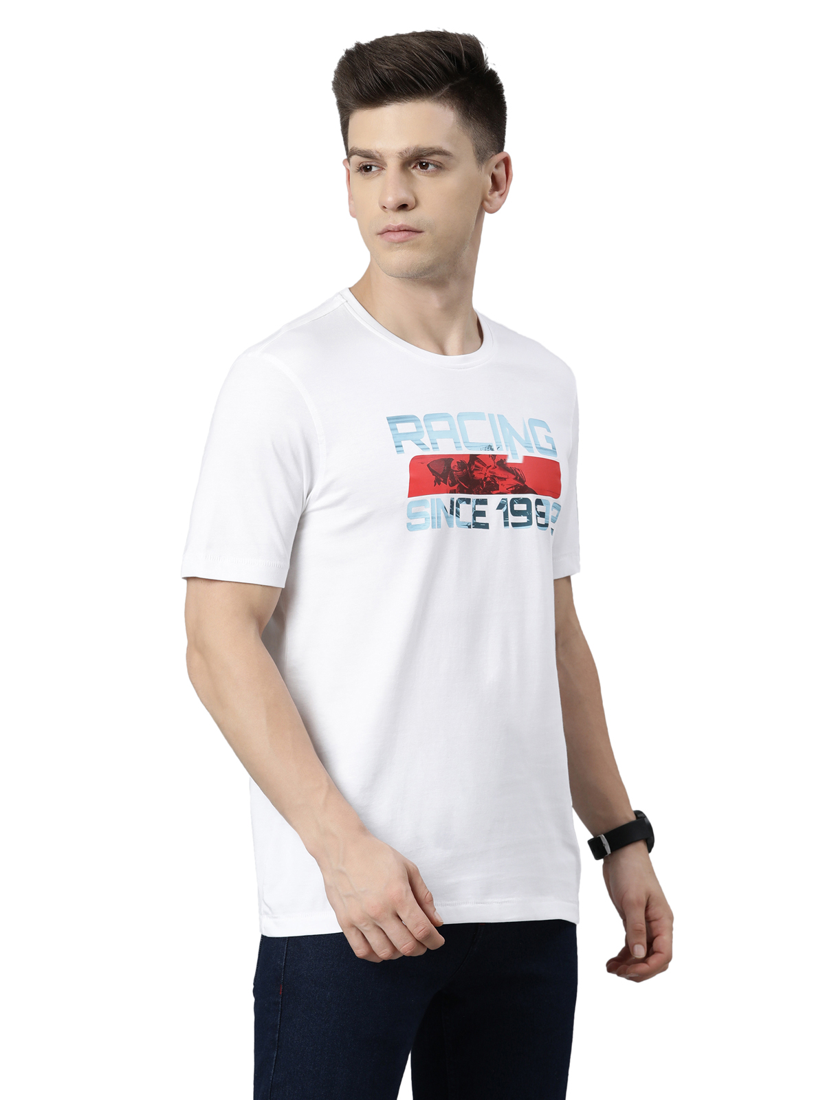 TVS Racing Lineage Tee 1982 | Classic Cotton Round Neck T-Shirt