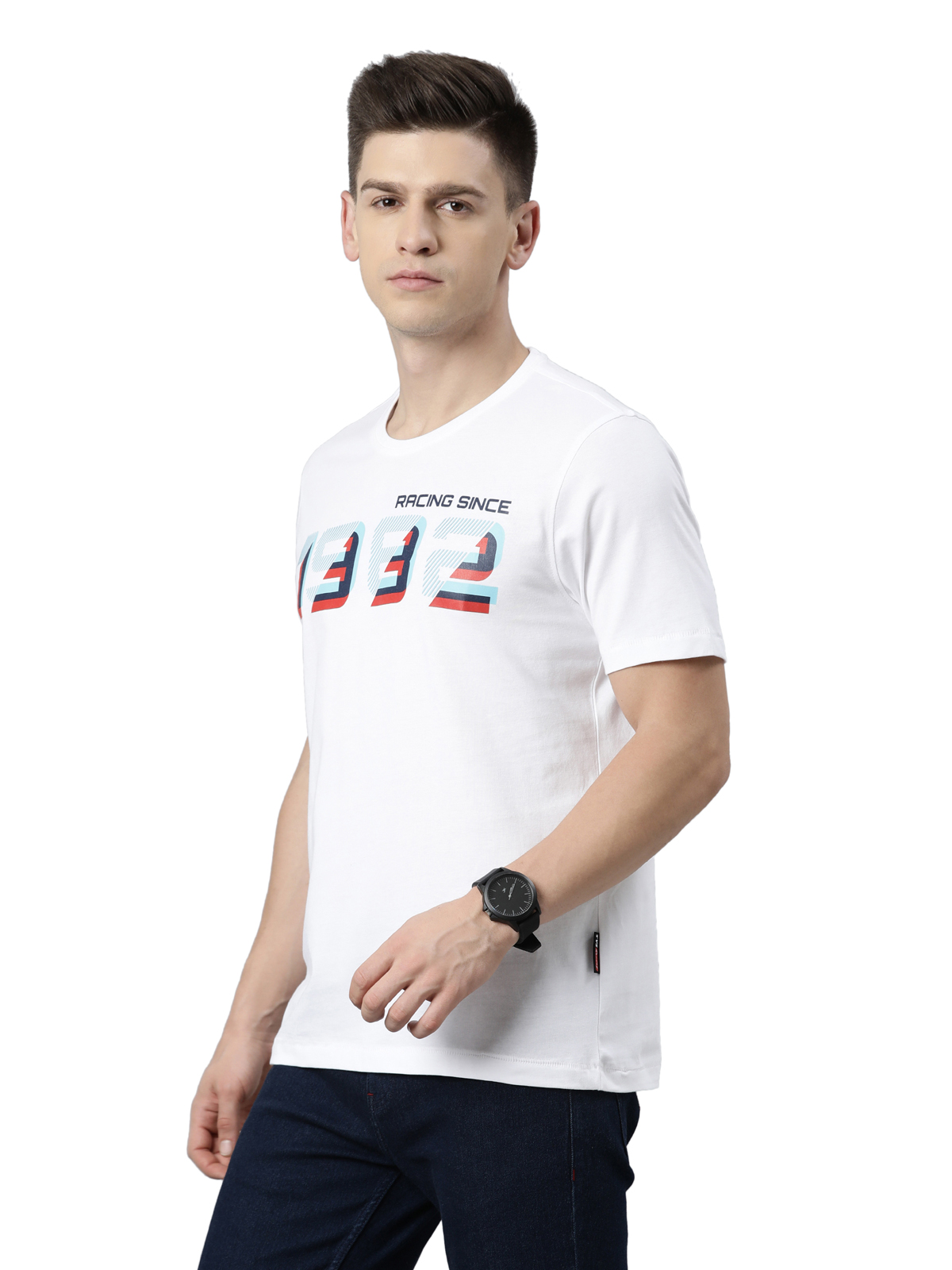 TVS Racing Heritage Tee 1982 | Classic Cotton Round Neck T-Shirt