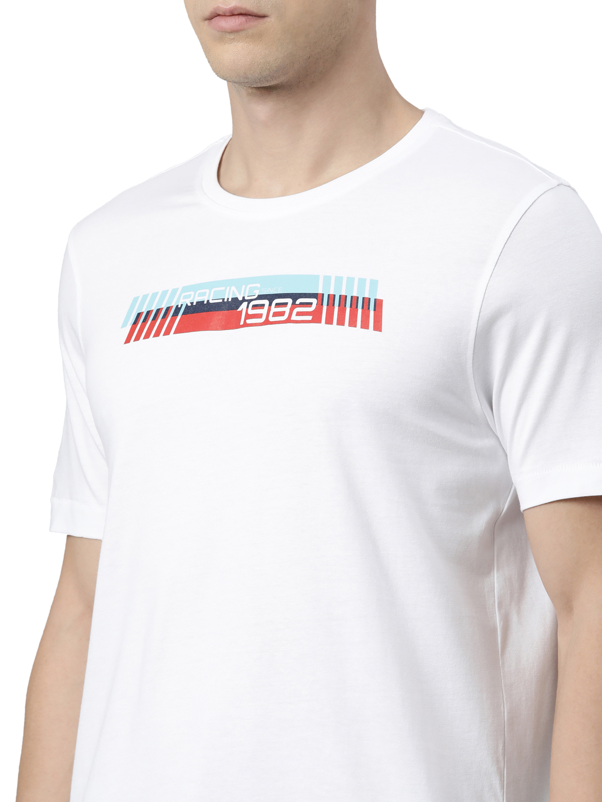 TVS Racing Tribe Tee 1982 | Classic Cotton Round Neck T-Shirt