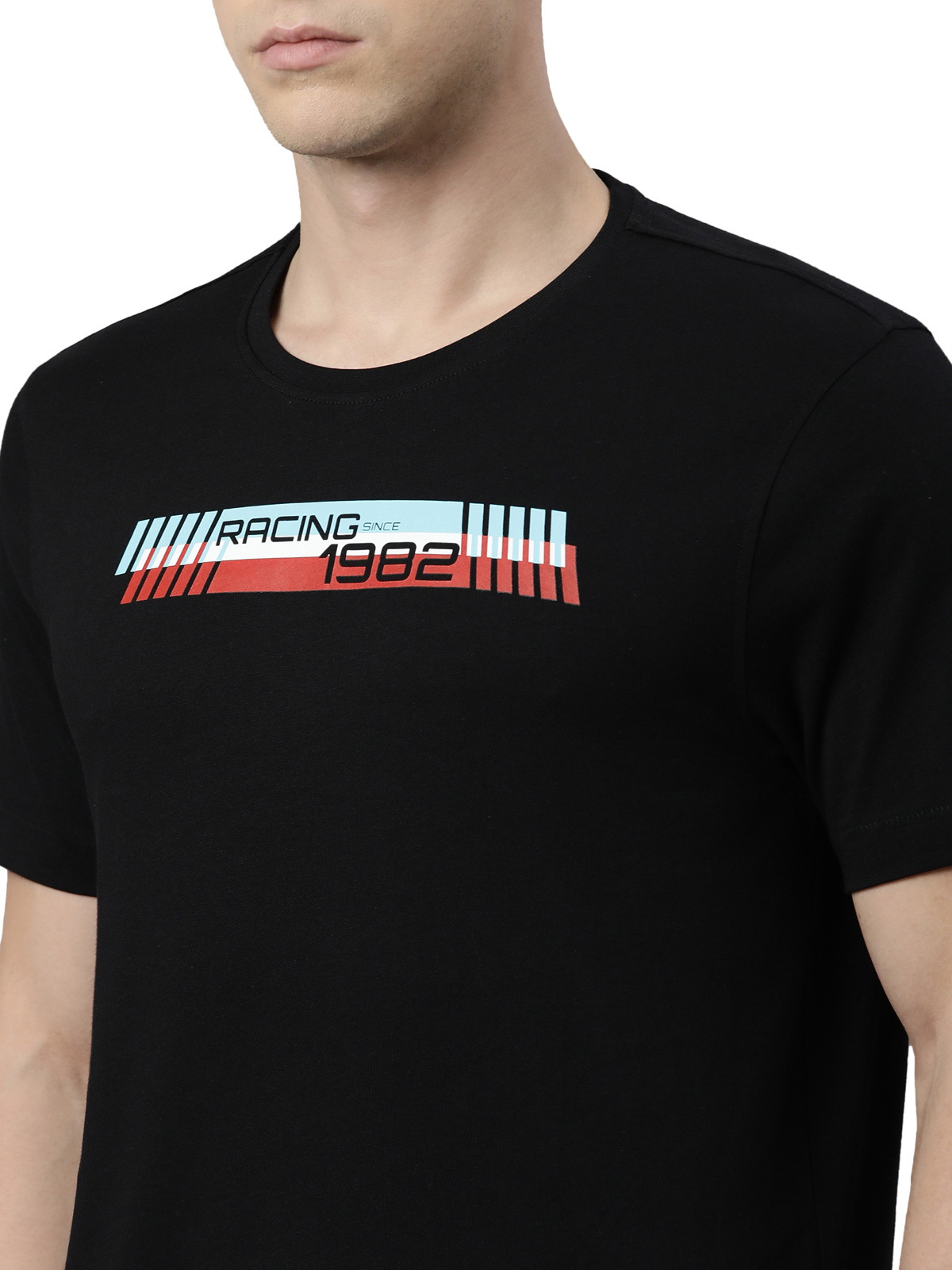 TVS Racing Tribe Tee 1982 | Classic Cotton Round Neck T-Shirt