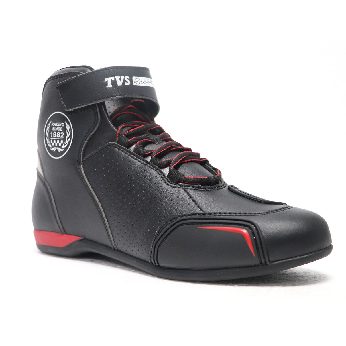Ankle Length Riding Shoes - Stylish Black Boots with Reinforced Protection