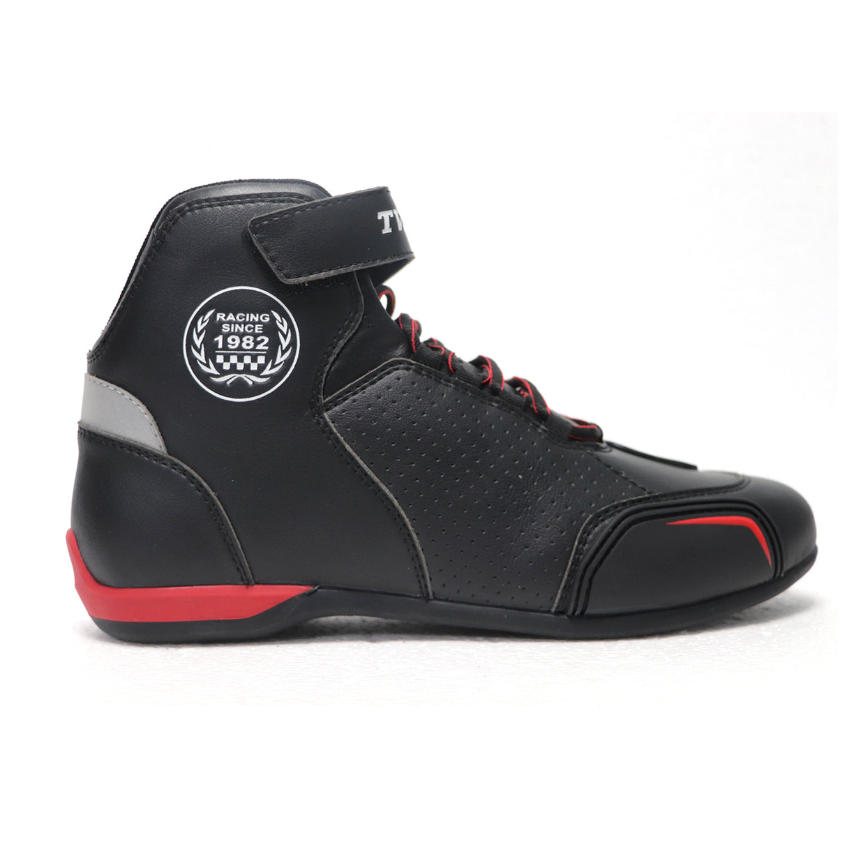 Ankle Length Riding Shoes - Stylish Black Boots with Reinforced Protection
