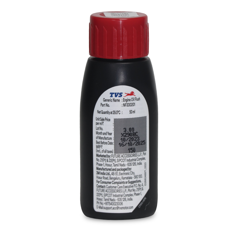 TVS Engine Oil Flush – High-Performance Engine Cleaner for Optimal Efficiency & Longevity