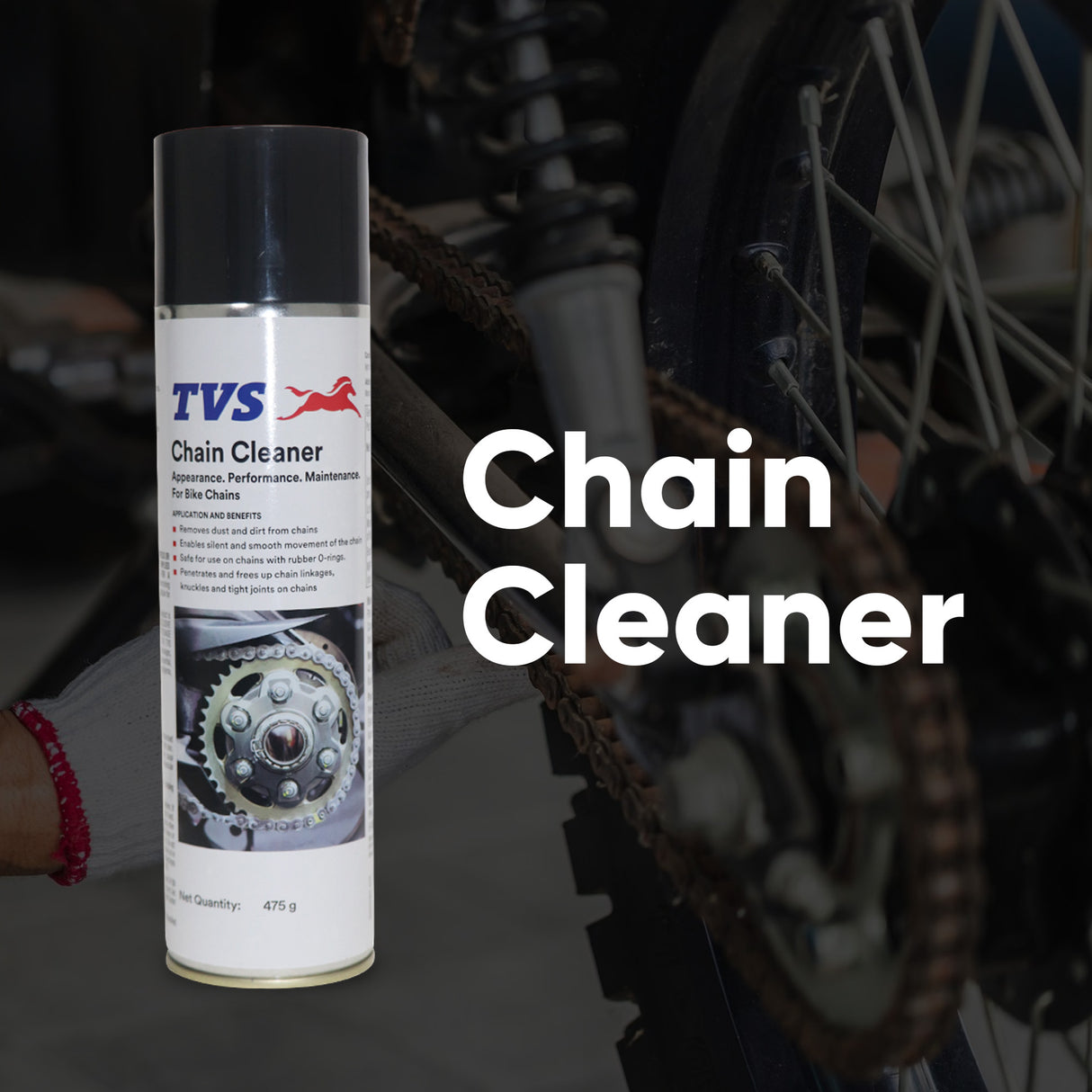 TVS Chain Cleaner - Effective Bike Chain Maintenance
