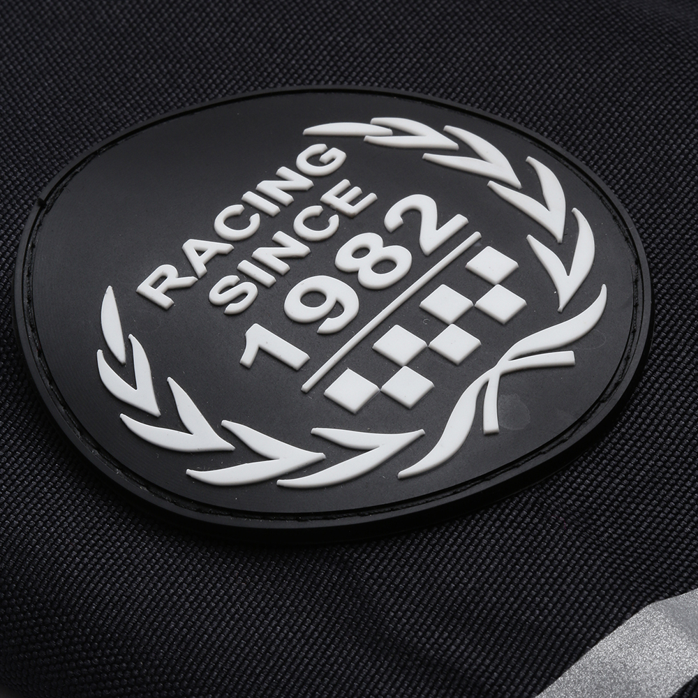 TVS Racing Asphalt Riding Jacket for Men - High Abrasion 600D Polyester, Essential Bike Jacket (Grey)