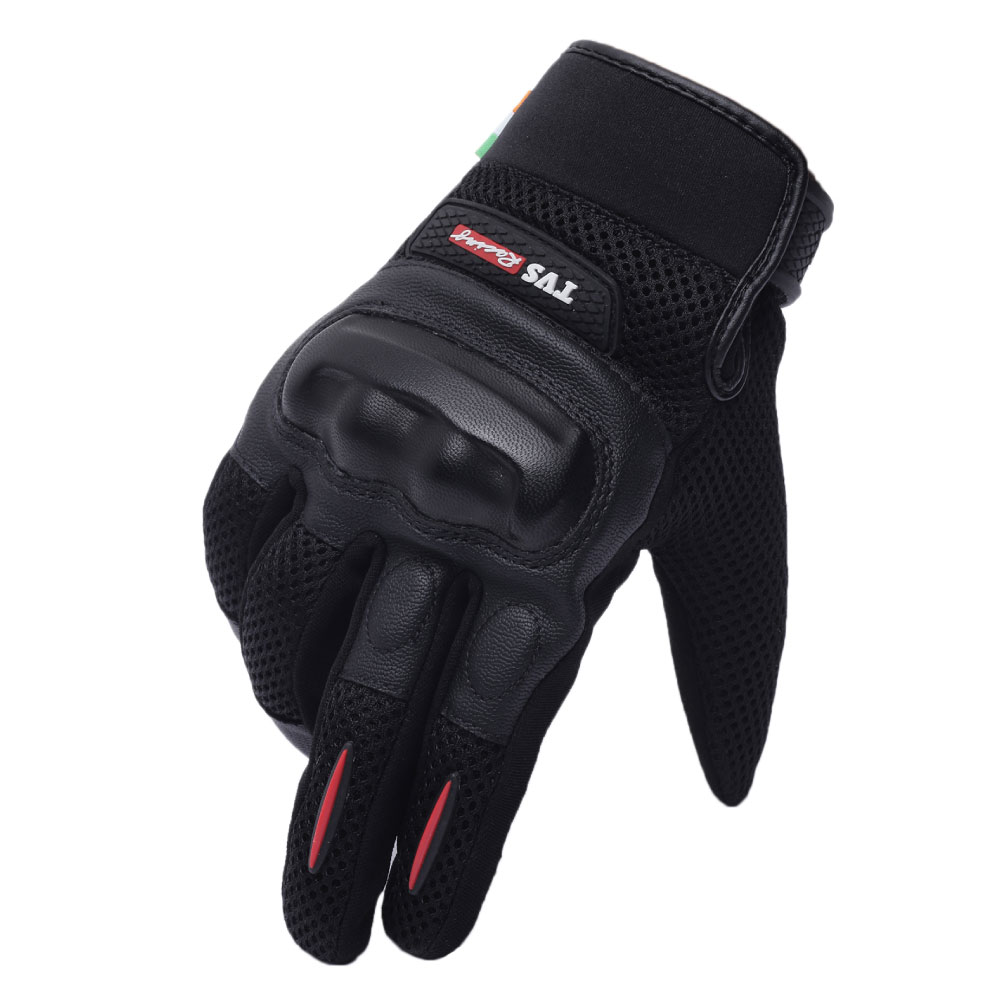 TVS Racing Street Riding Gloves for Men - Comfort, Protection, and Connectivity